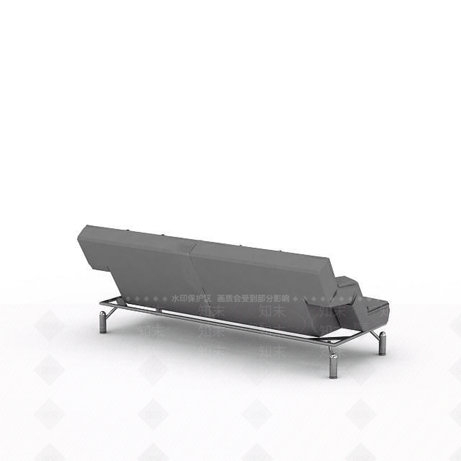 现代双人沙发3D模型下载【ID:1199206389】