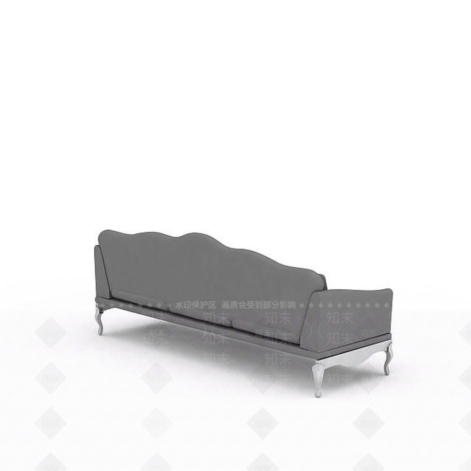 现代双人沙发3D模型下载【ID:1199206334】