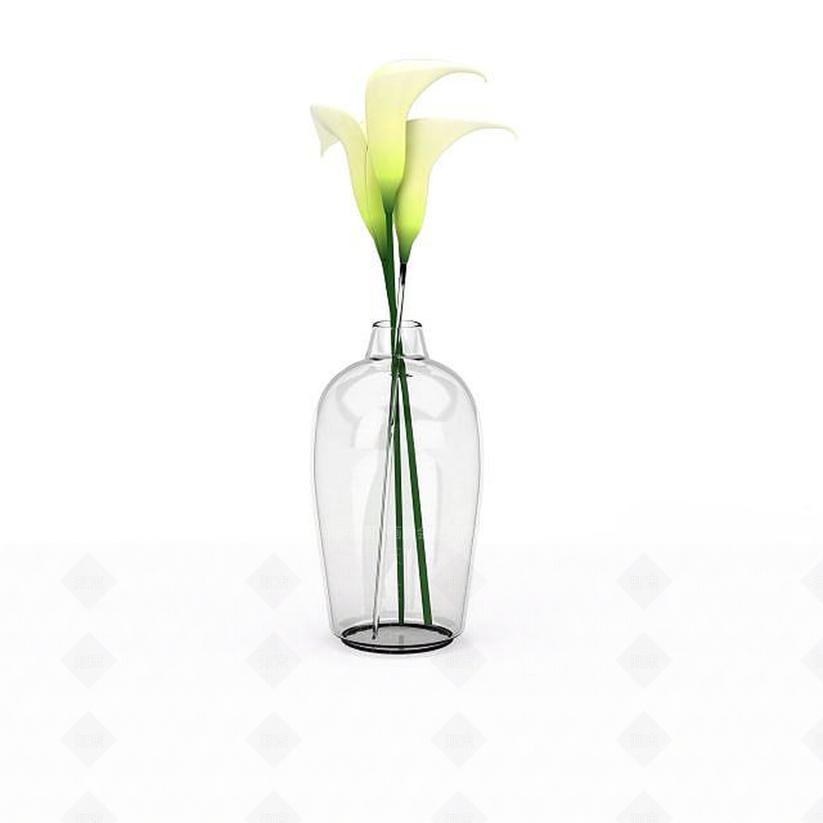 现代摆件组合3D模型下载【ID:1192962110】