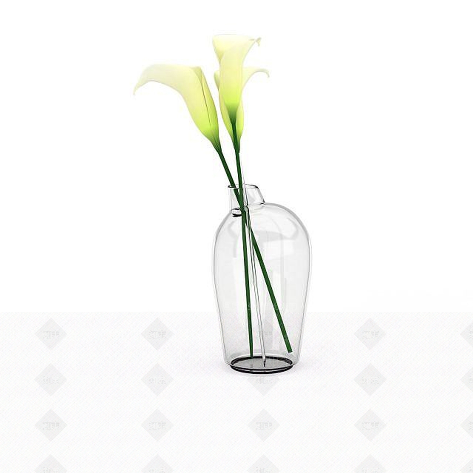 现代摆件组合3D模型下载【ID:1192962110】