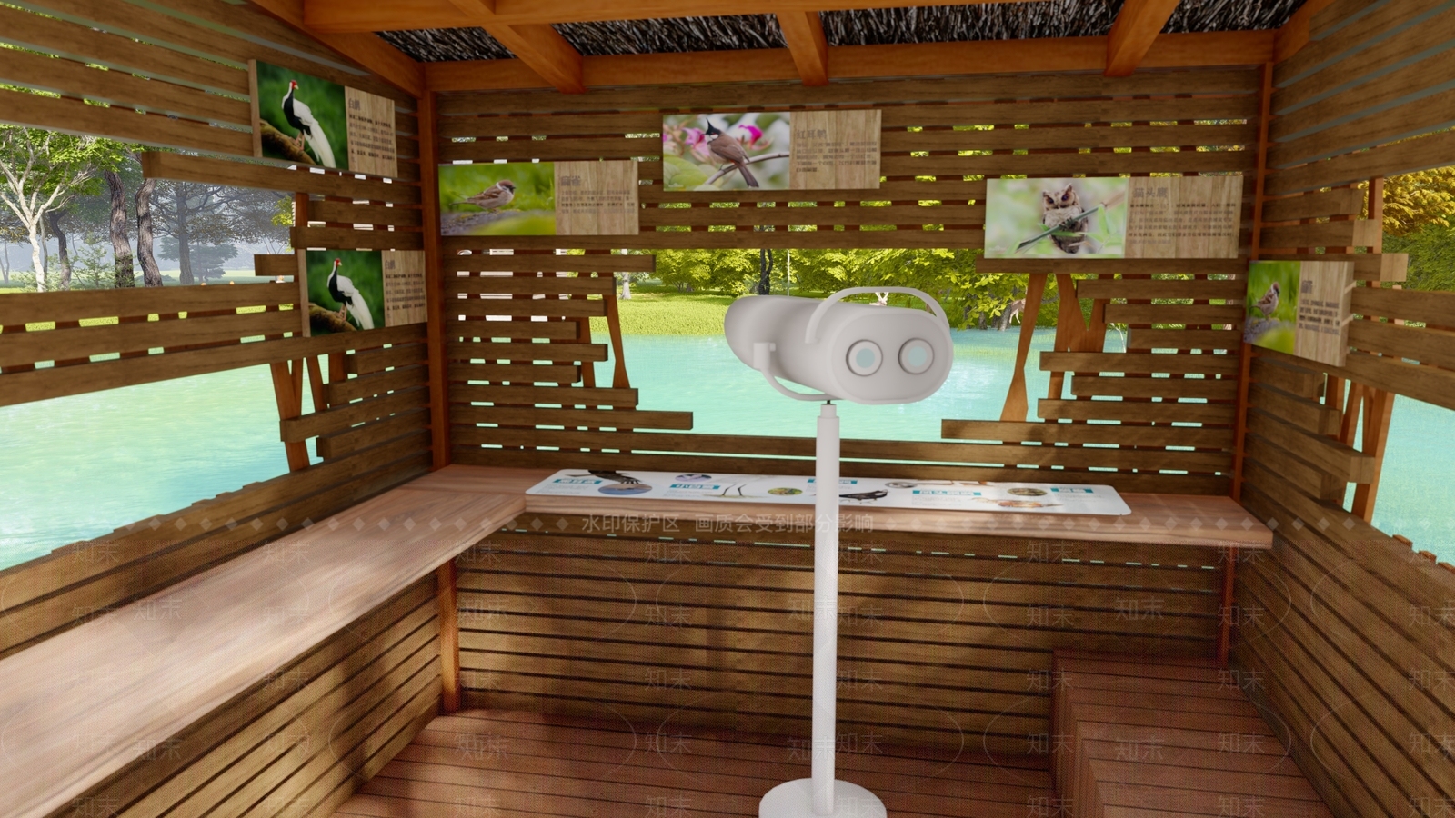 新中式现代木屋SU模型下载【ID:1192977794】