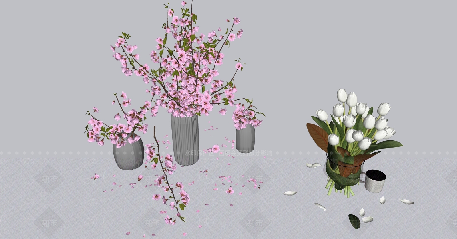 花草SU模型下载【ID:1192978313】