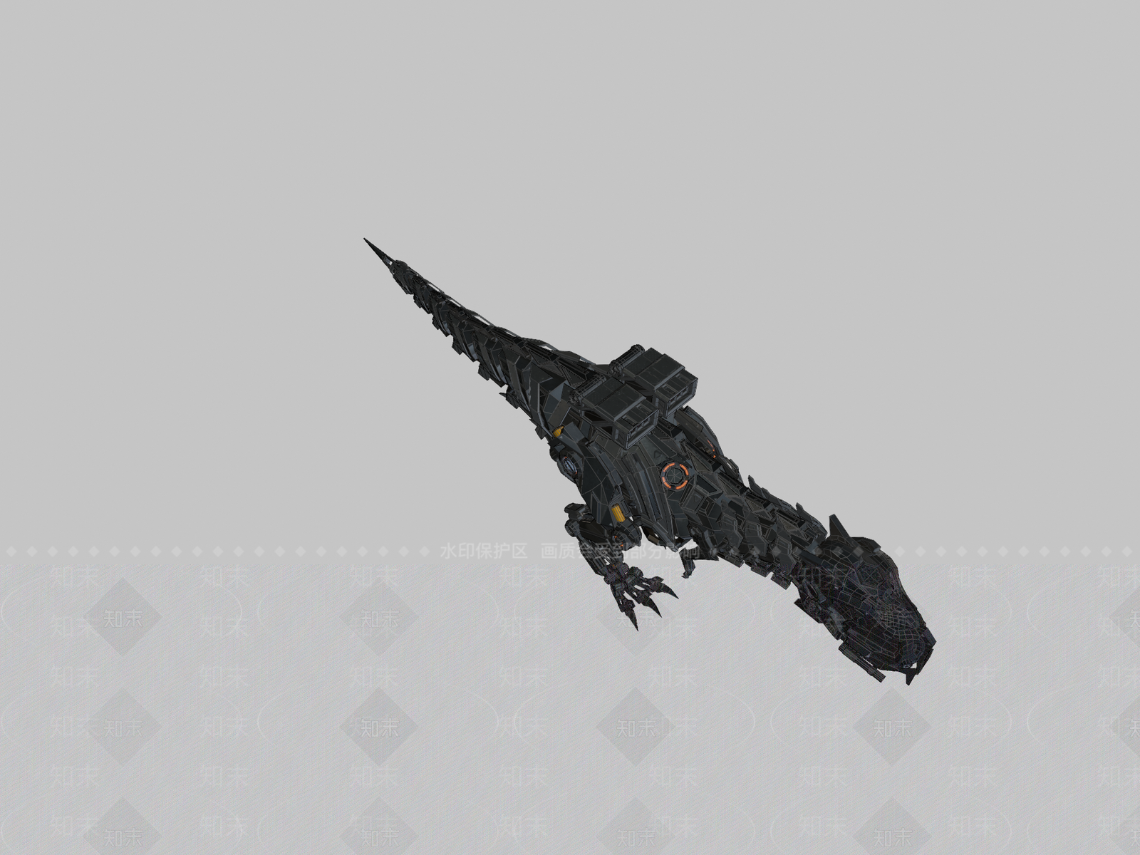 爬行类动物3D模型下载【ID:1192991902】
