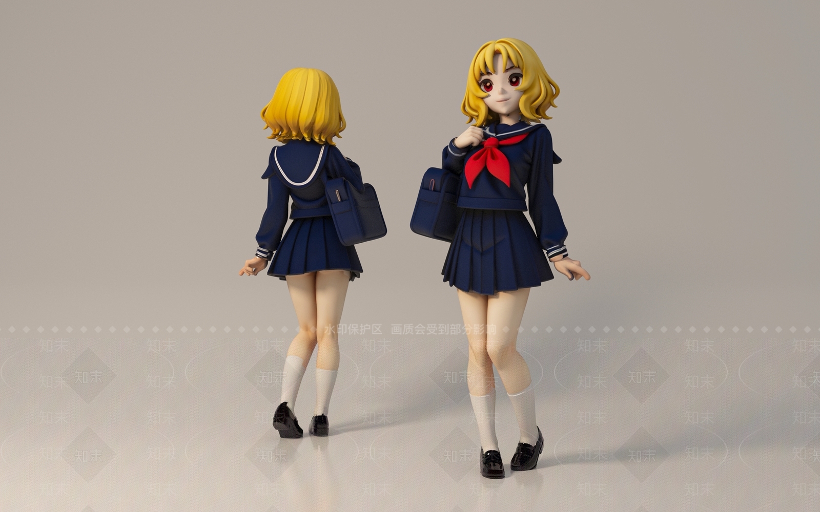 女人3D模型下载【ID:1192992402】