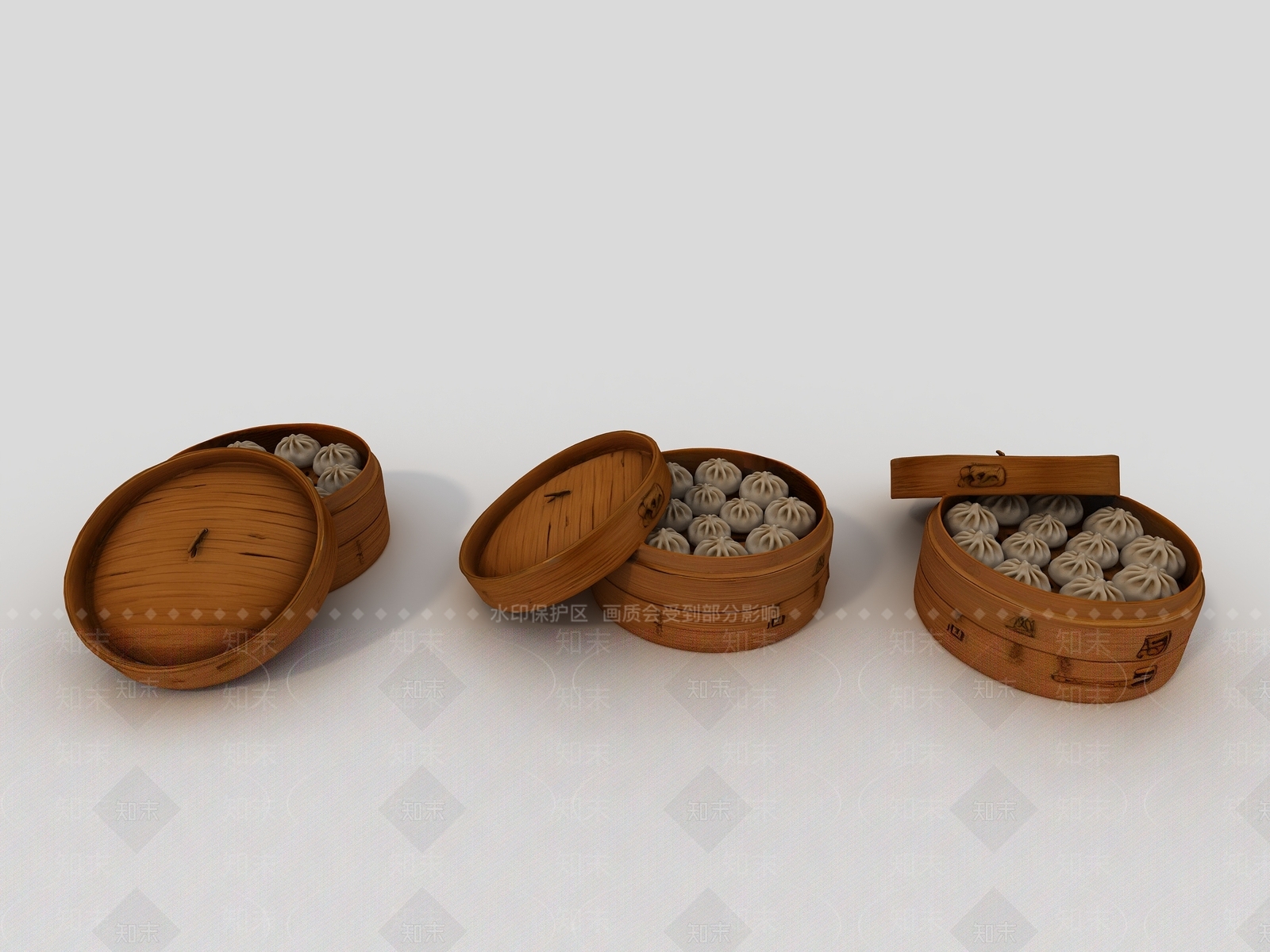 酒水食物3D模型下载【ID:1192992539】