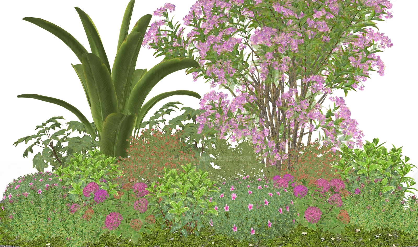 灌木SU模型下载【ID:1192994091】