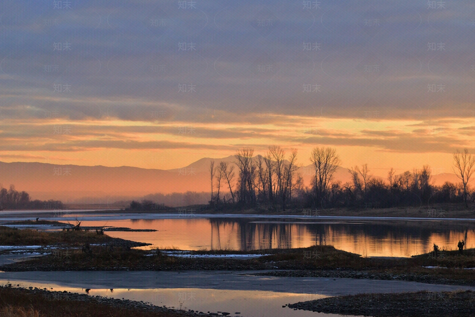 现代黄昏贴图下载【ID:1193000820】