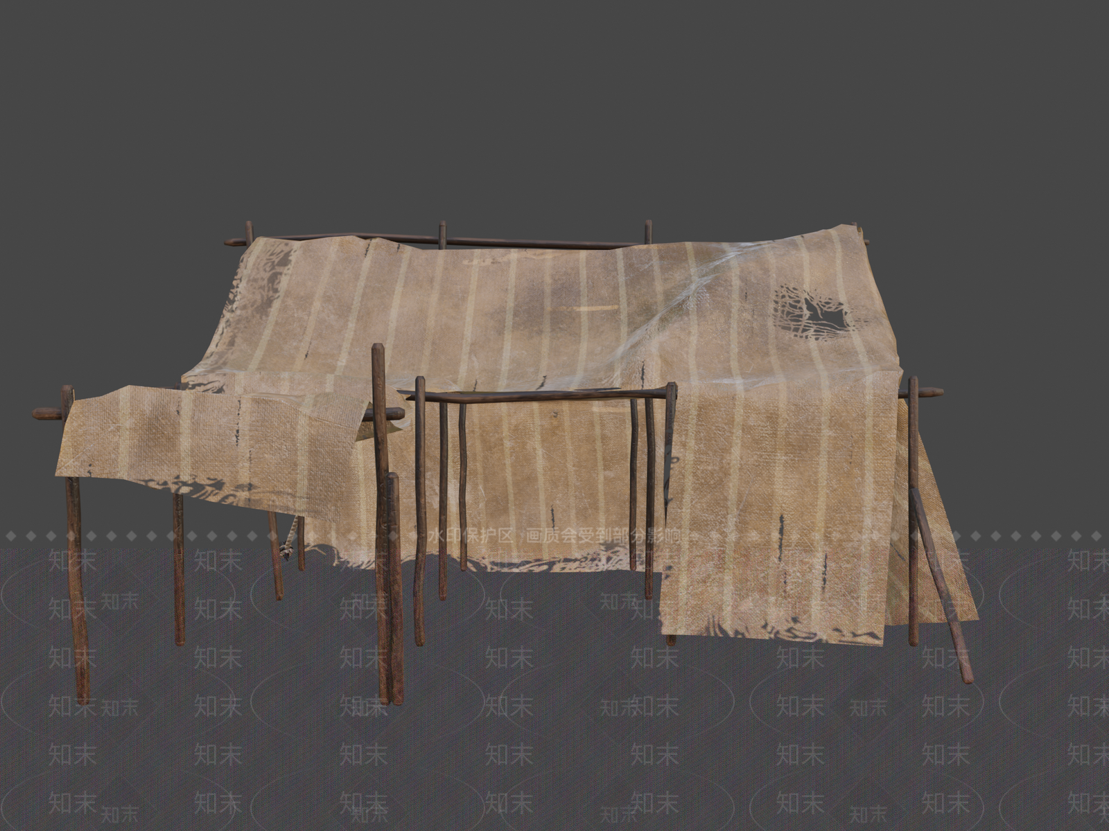 帐篷3D模型下载【ID:1192998714】