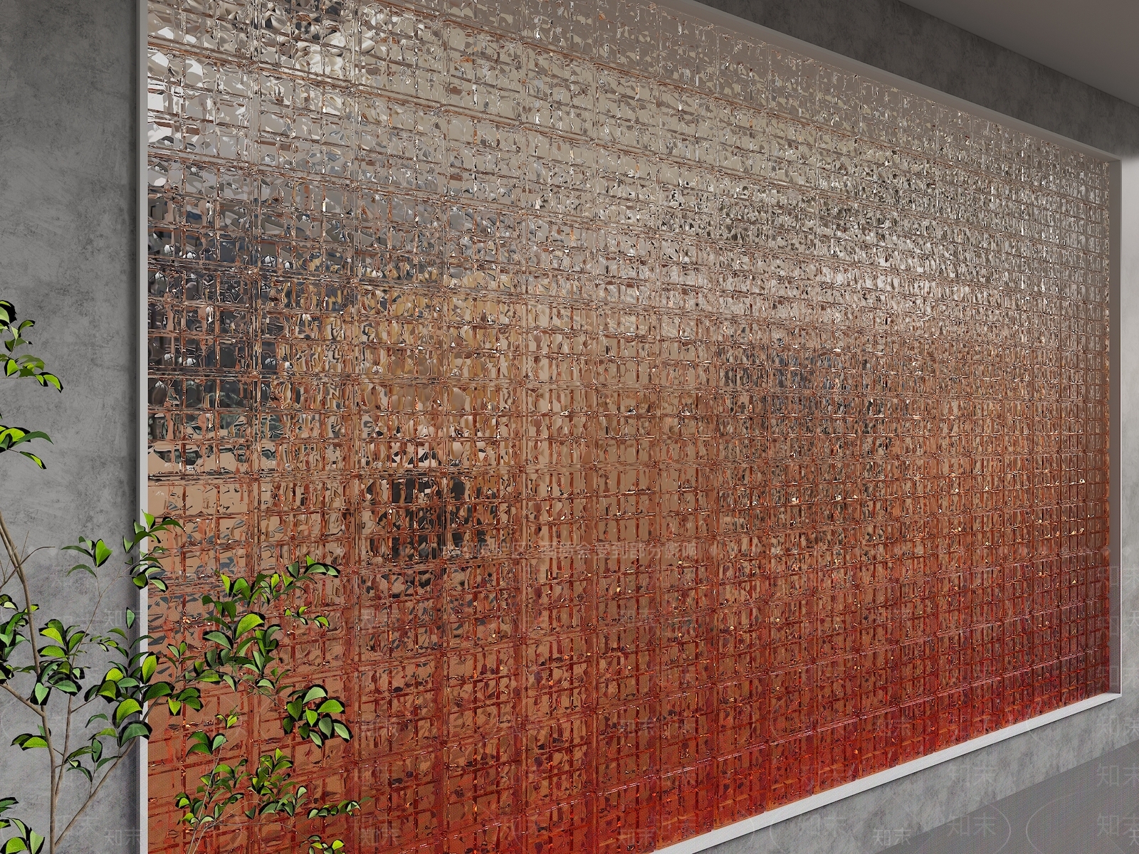 现代其他墙面3D模型下载【ID:1193000925】