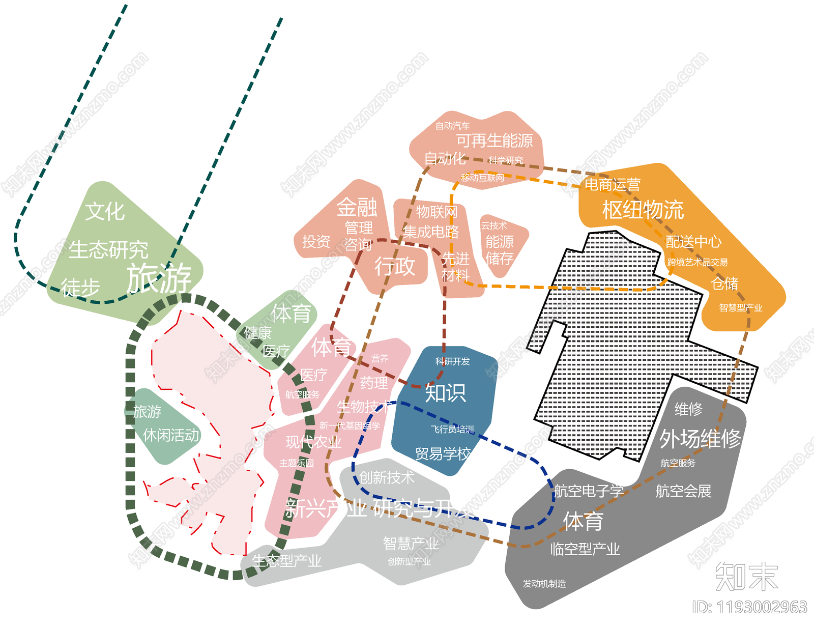 区位分析图设计素材精品下载_知末网