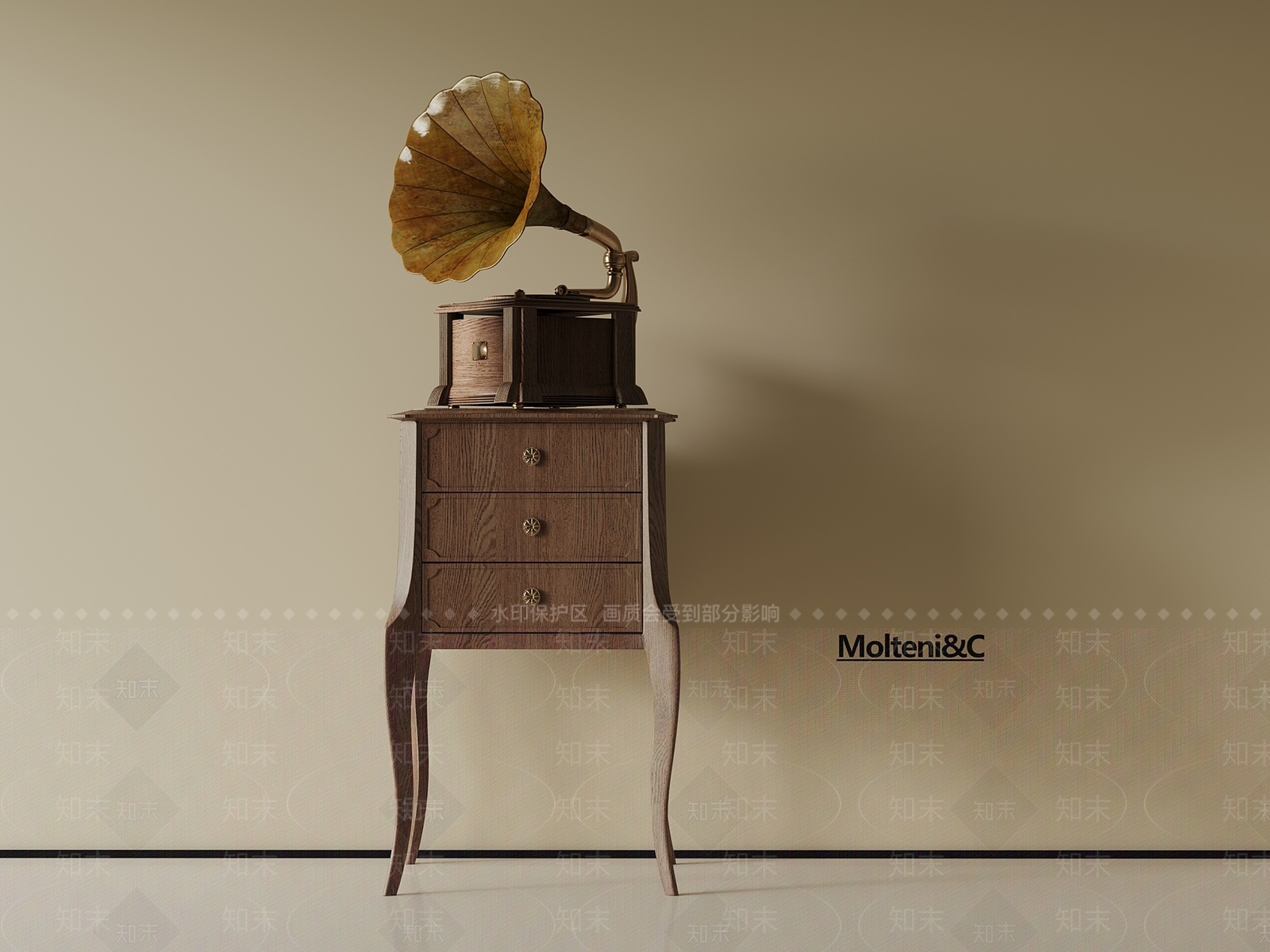 乐器3D模型下载【ID:1193002906】