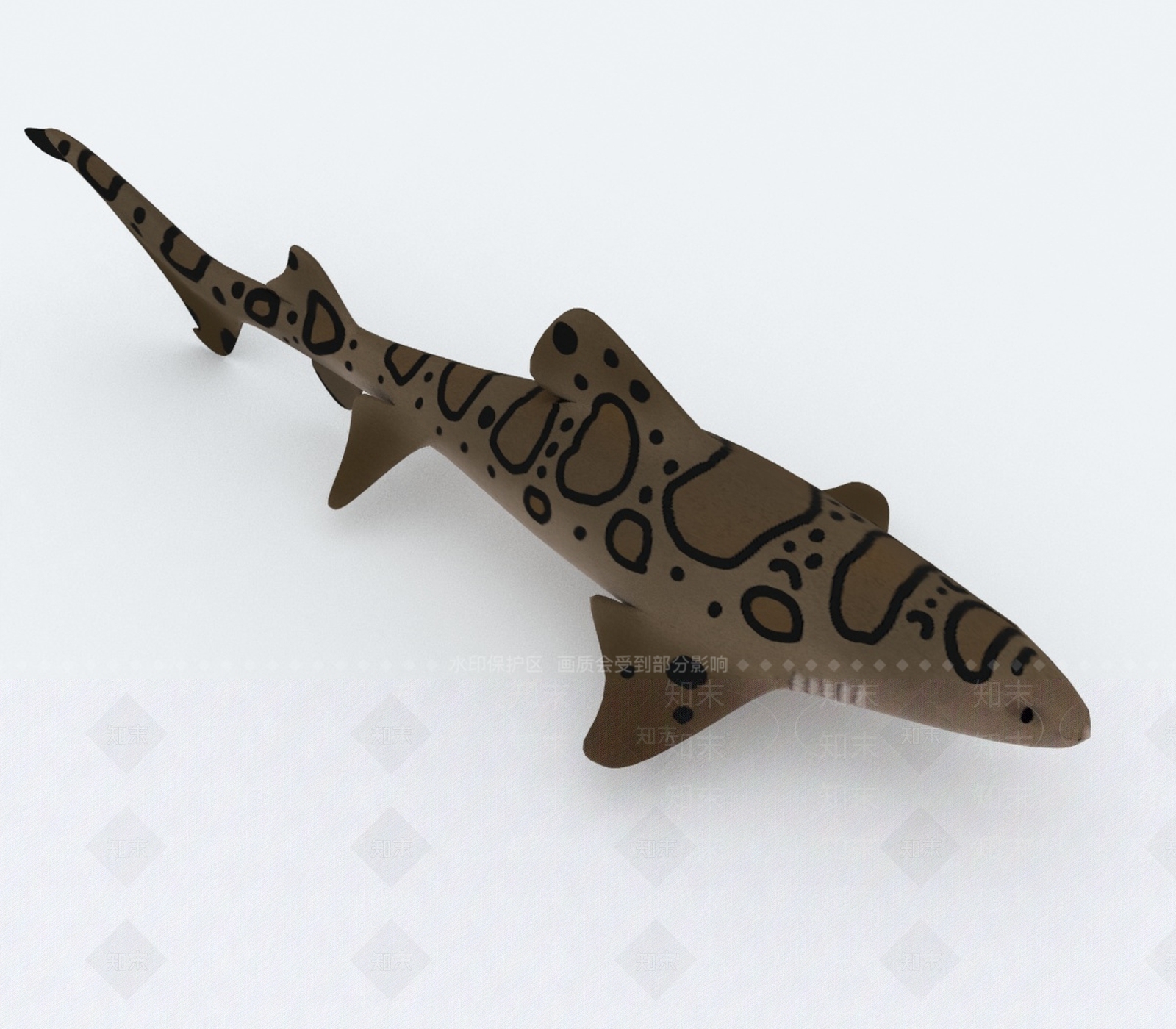 水生类动物3D模型下载【ID:1193004135】