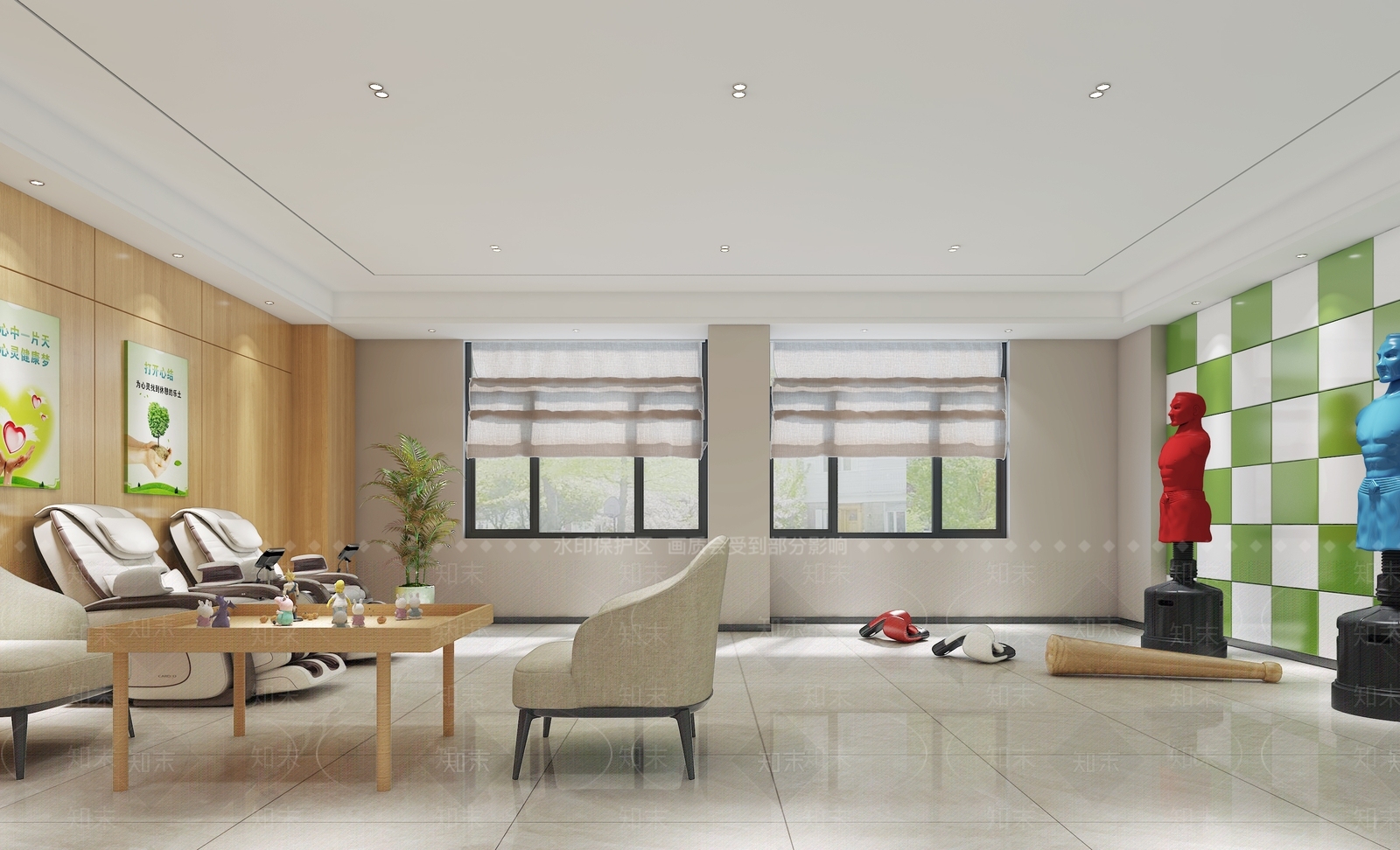 现代其他办公空间3D模型下载【ID:1193006529】