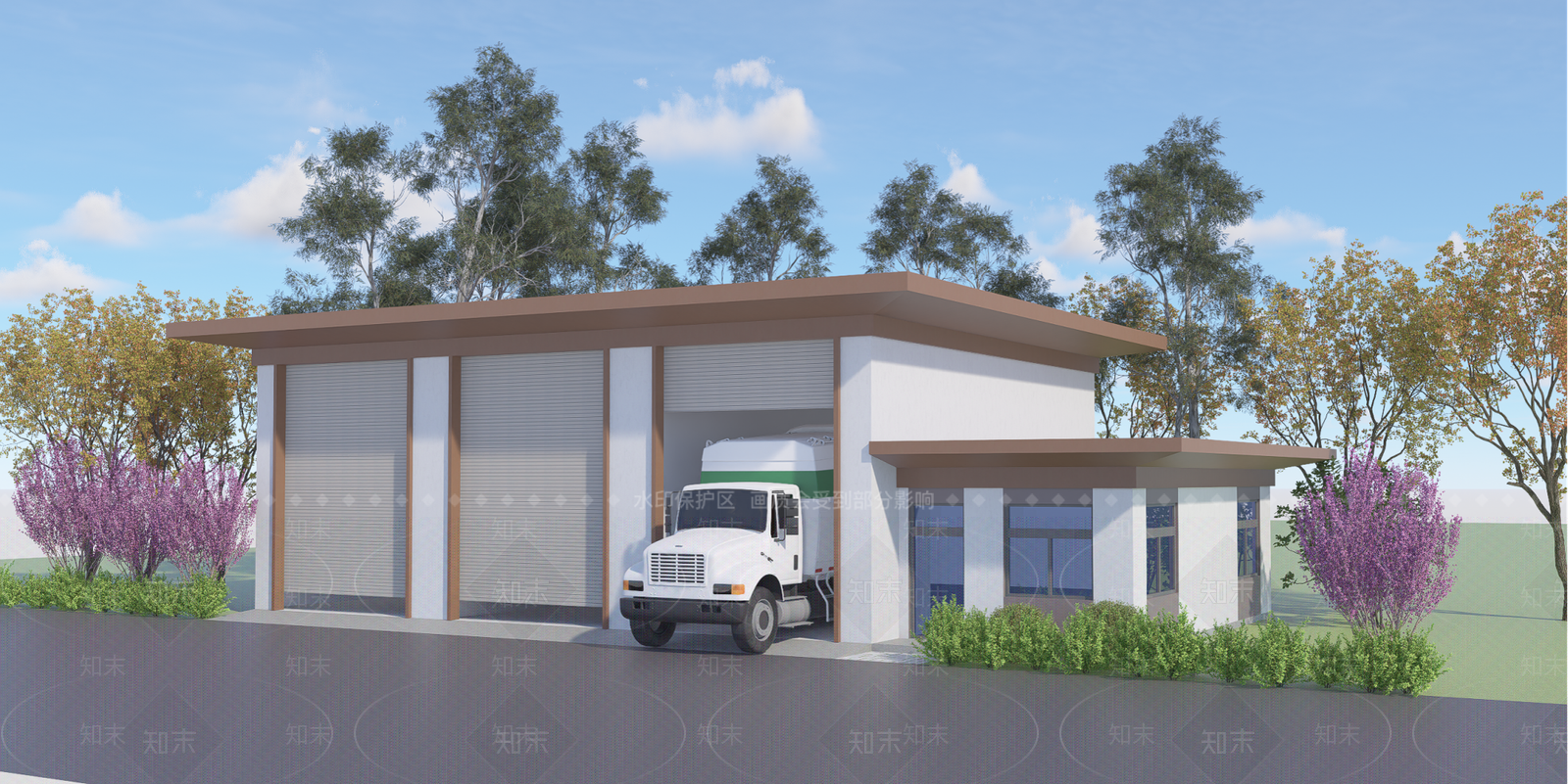 现代新中式其他公共建筑SU模型下载【ID:1203899423】