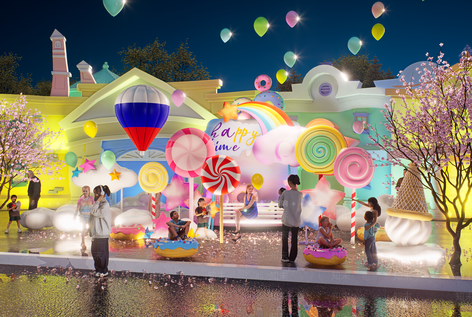 现代法式雕塑小品SU模型下载【ID:1193021401】