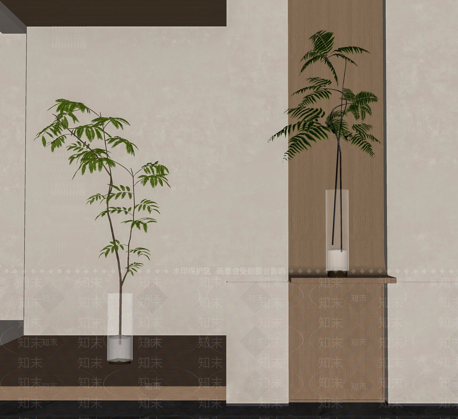 水生植物SU模型下载【ID:1193022703】