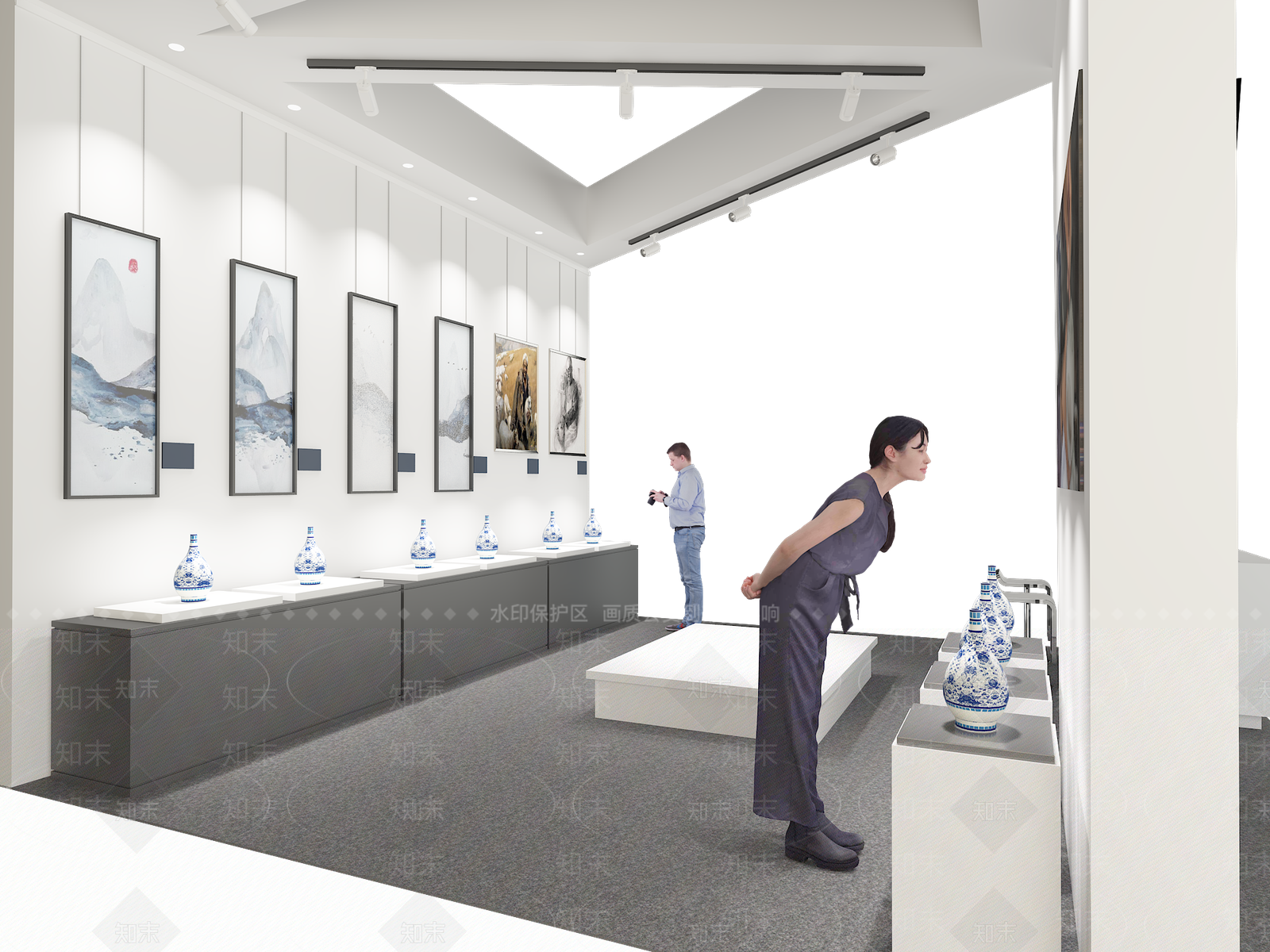 现代其他展厅3D模型下载【ID:1193023444】