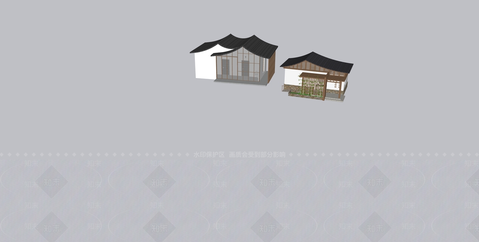现代其他民宿SU模型下载【ID:1193024616】