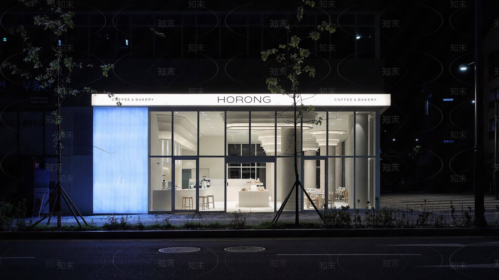 现代街道外景贴图下载【ID:1193026241】