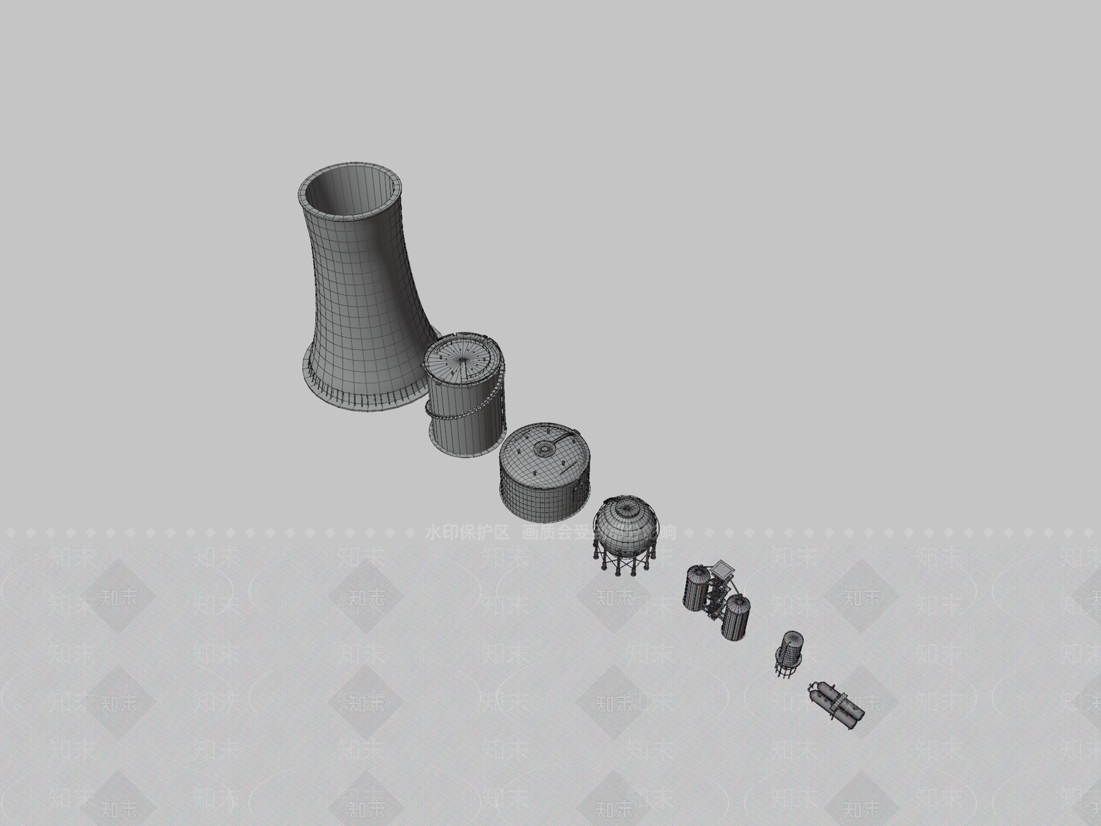 工业设备3D模型下载【ID:1193027845】