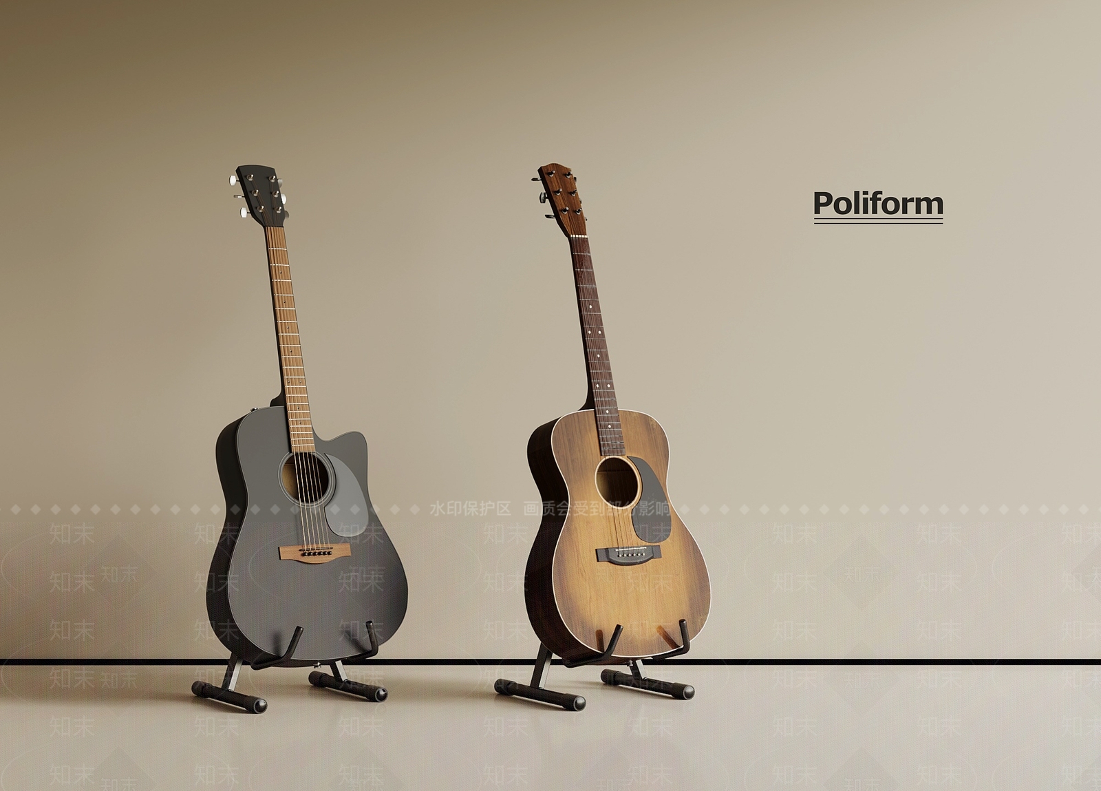 乐器3D模型下载【ID:1193031784】