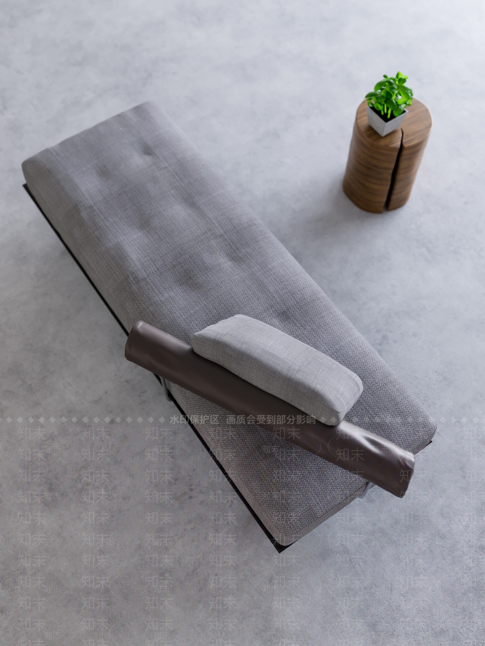 现代贵妃椅3D模型下载【ID:1193033020】
