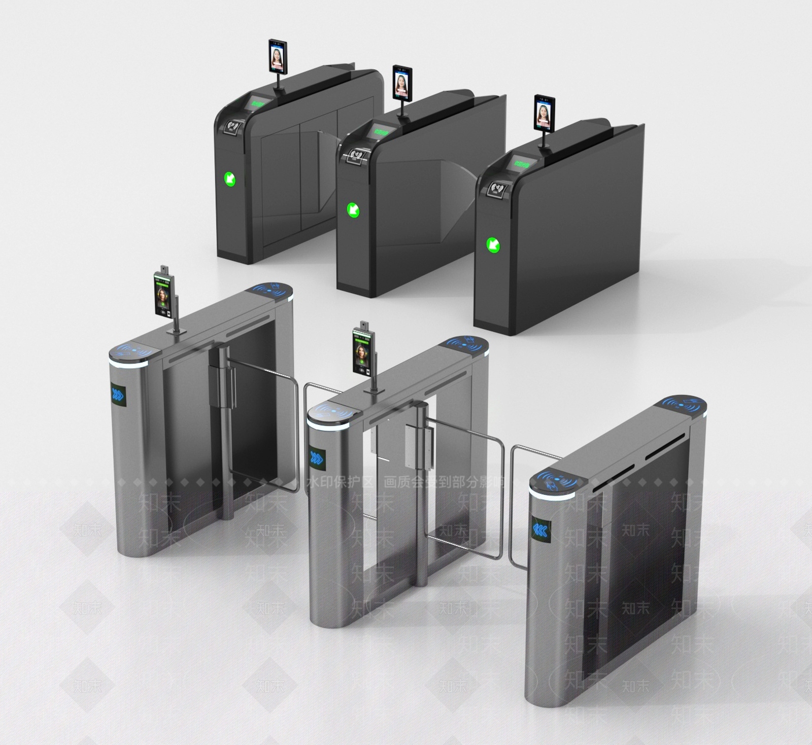 门禁SU模型下载【ID:1193039603】