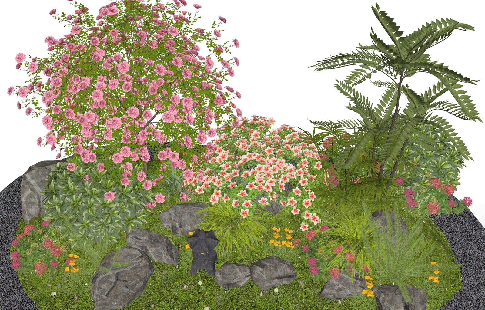 花草SU模型下载【ID:1193041456】