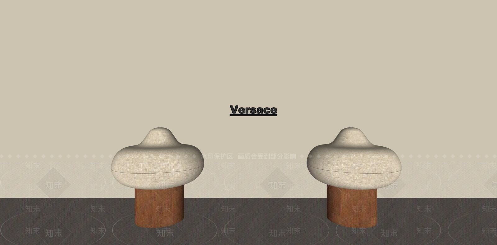 新中式中古台灯SU模型下载【ID:1193045007】