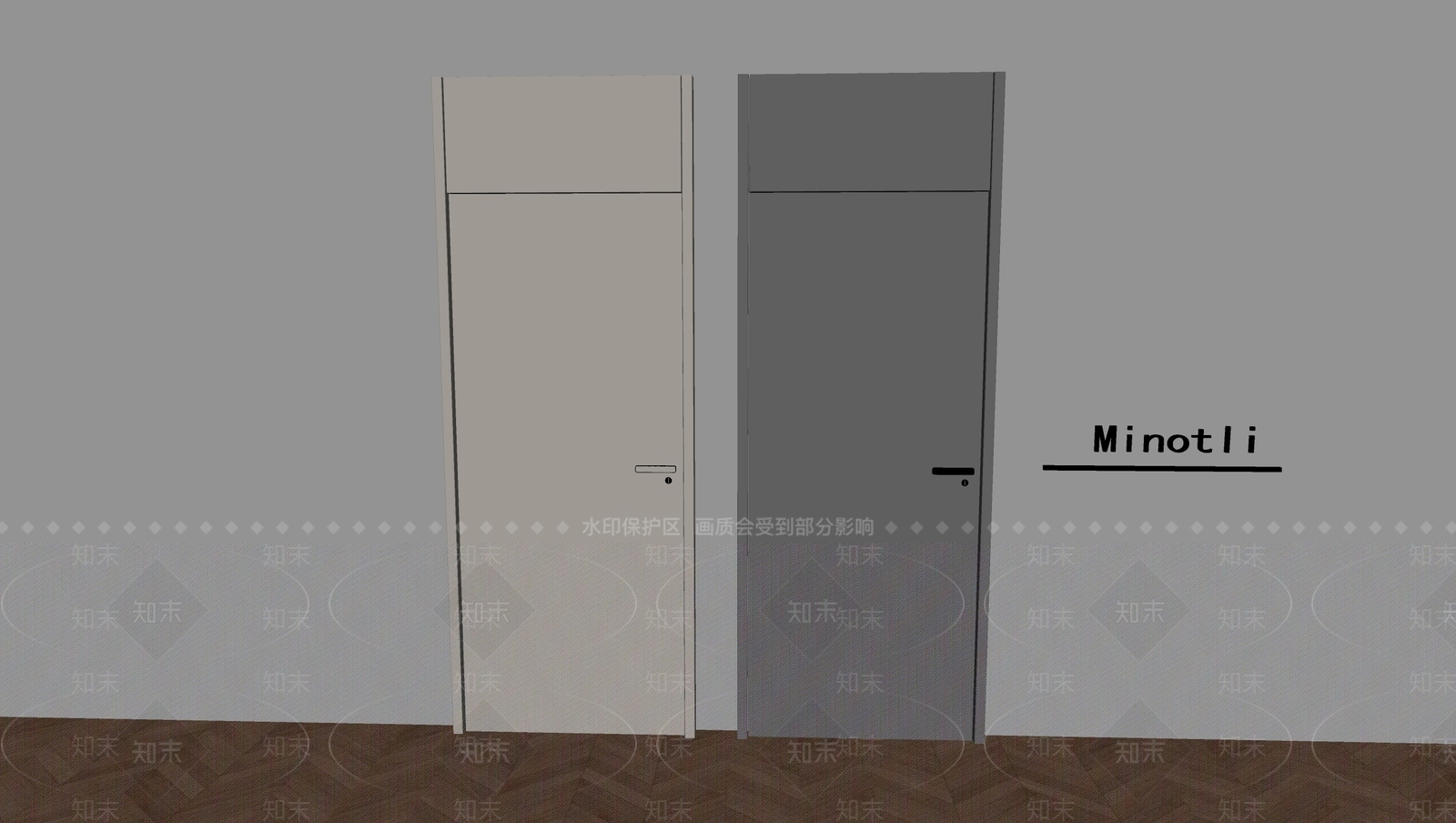 意式单开门SU模型下载【ID:1193046450】