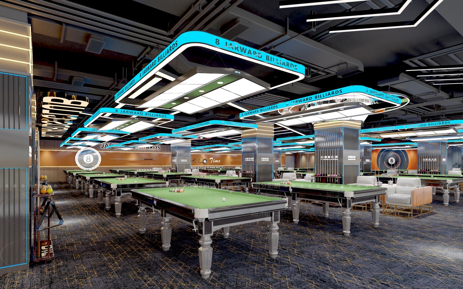 现代轻奢其他商业空间3D模型下载【ID:1193052866】