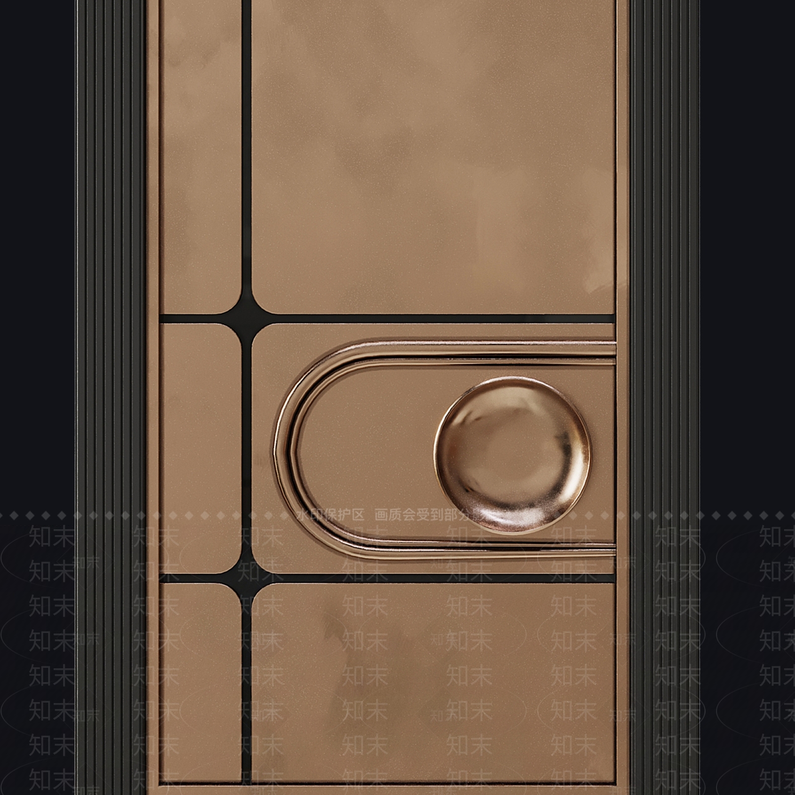 现代轻奢单开门3D模型下载【ID:1193052369】