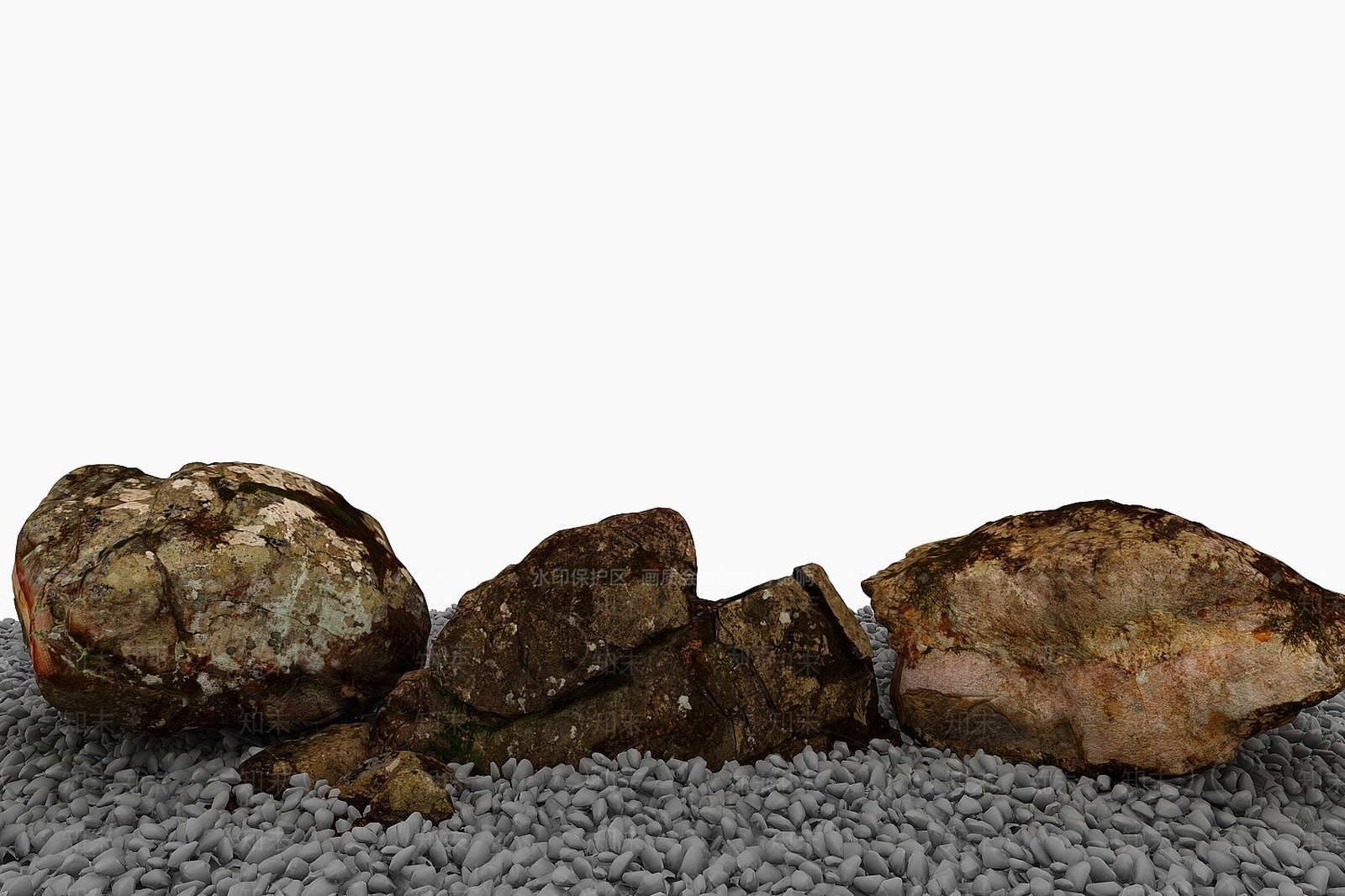 现代景观石3D模型下载【ID:1193054280】