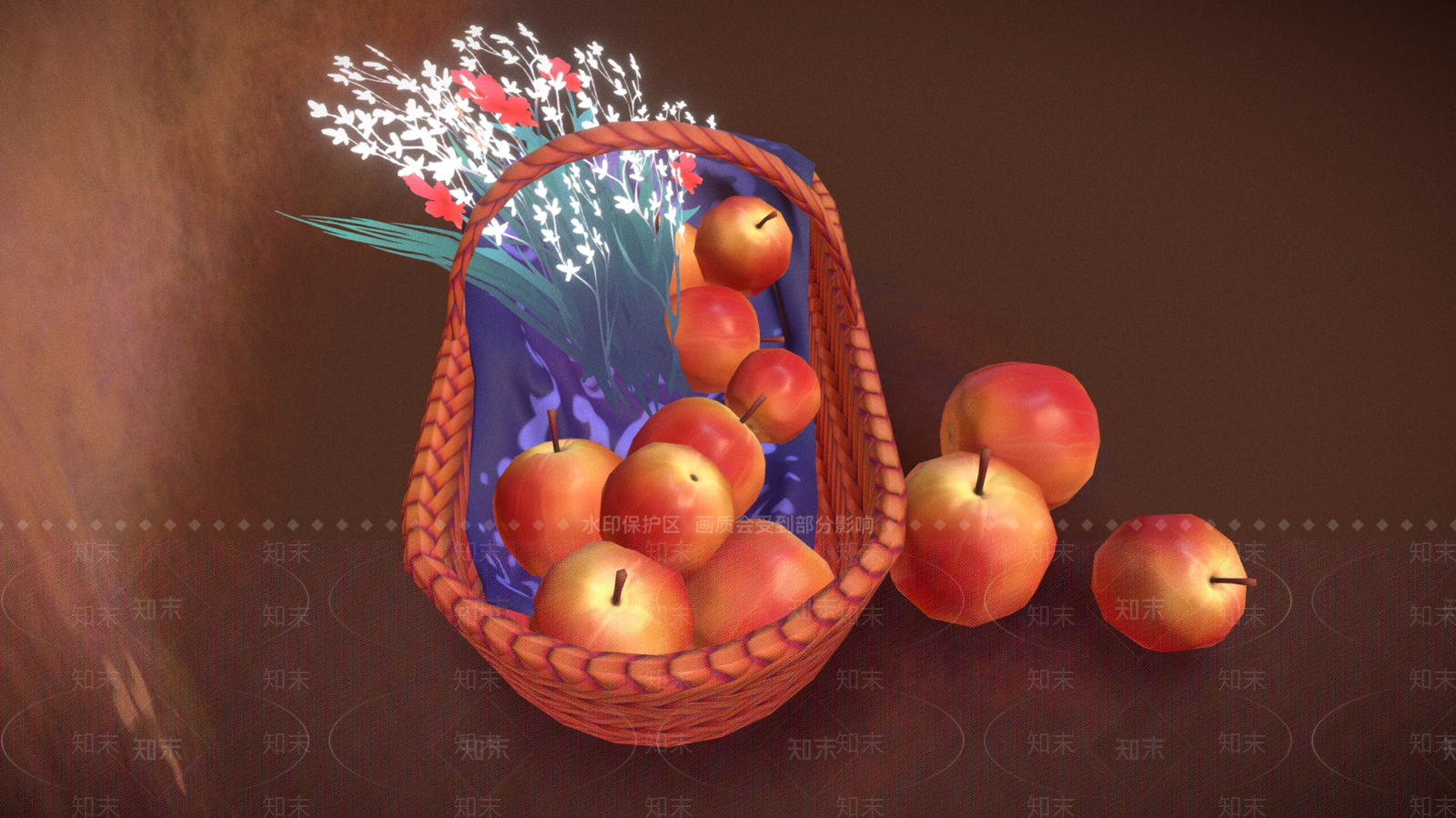 酒水食物3D模型下载【ID:1193056562】