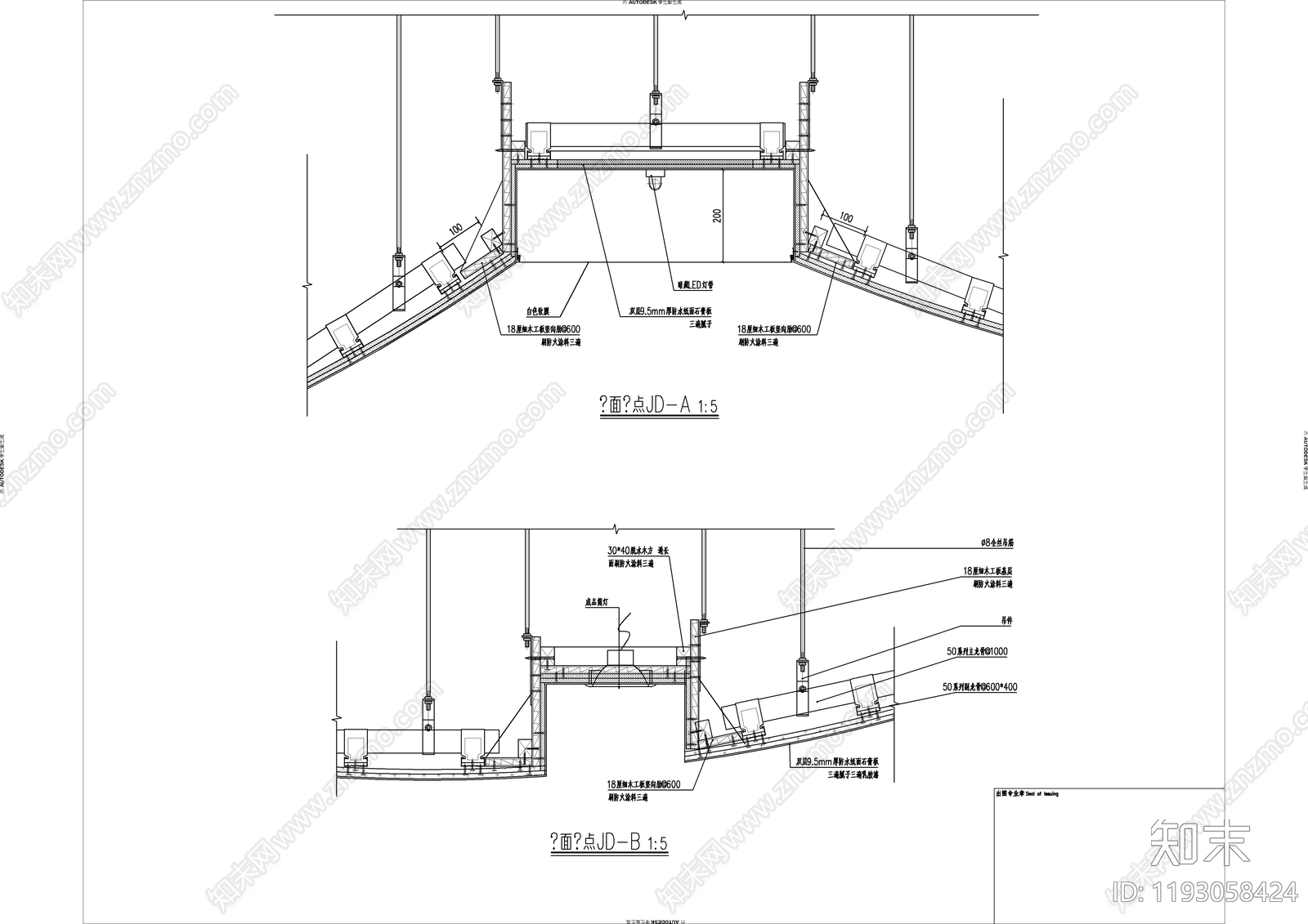 现代其他文化空间cad施工图下载【ID:1193058424】