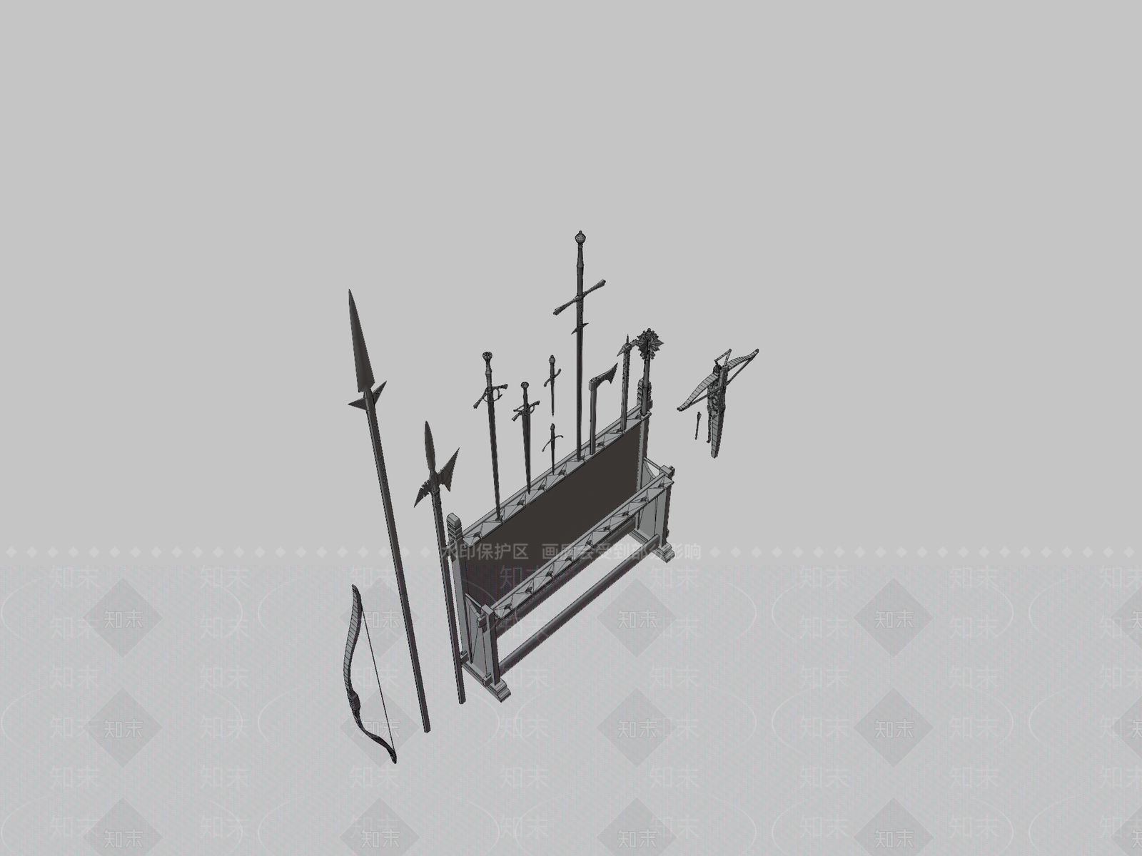 军事器材3D模型下载【ID:1193060007】