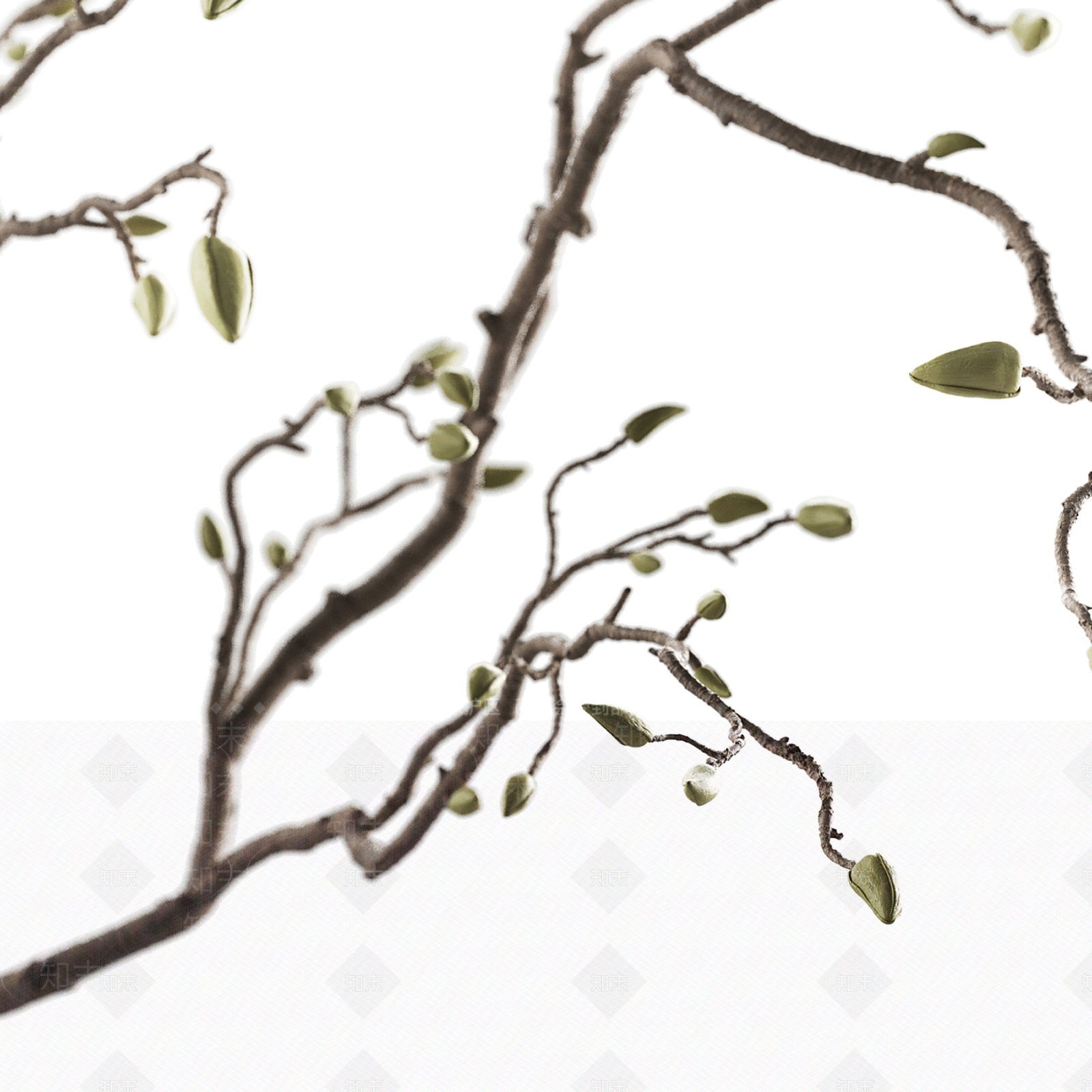 新中式现代花艺3D模型下载【ID:1193062762】