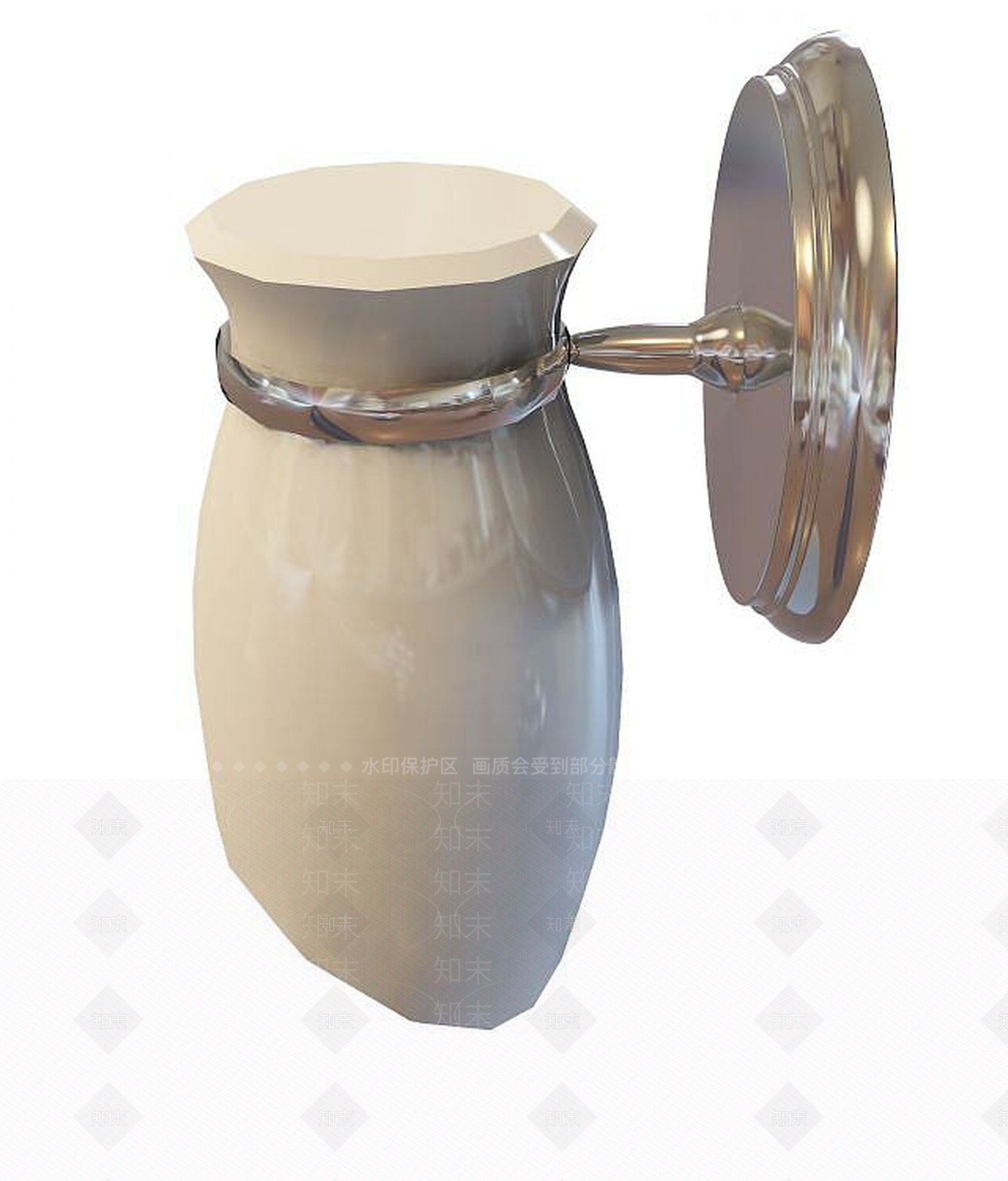 现代壁灯3D模型下载【ID:1193064134】
