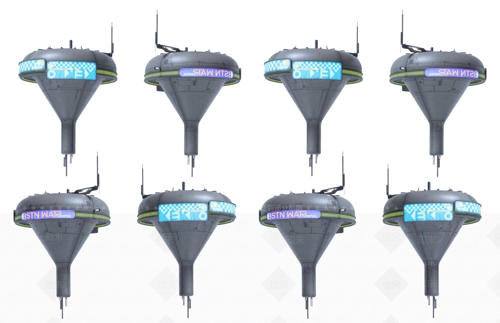 现代艺术风格建筑3D模型下载【ID:1193064509】