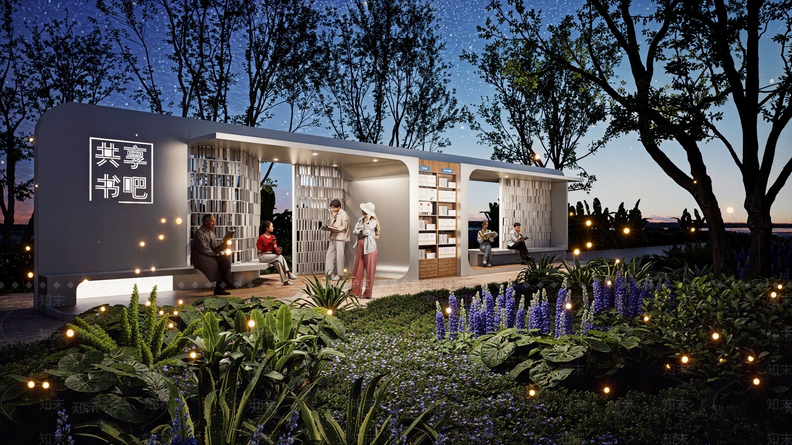 现代亭子SU模型下载【ID:1193064907】