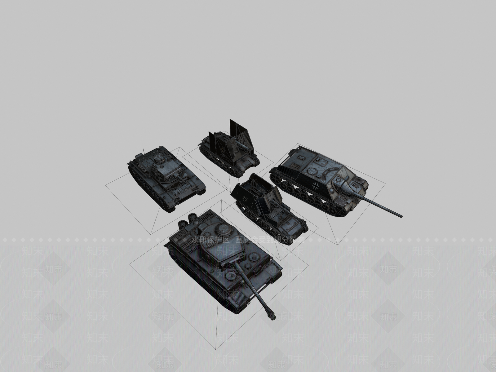 军事器材3D模型下载【ID:1193065733】