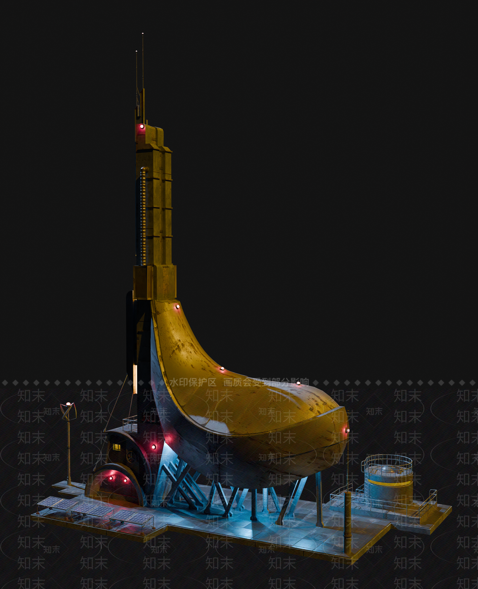 现代风格建筑SU模型下载【ID:1193073617】