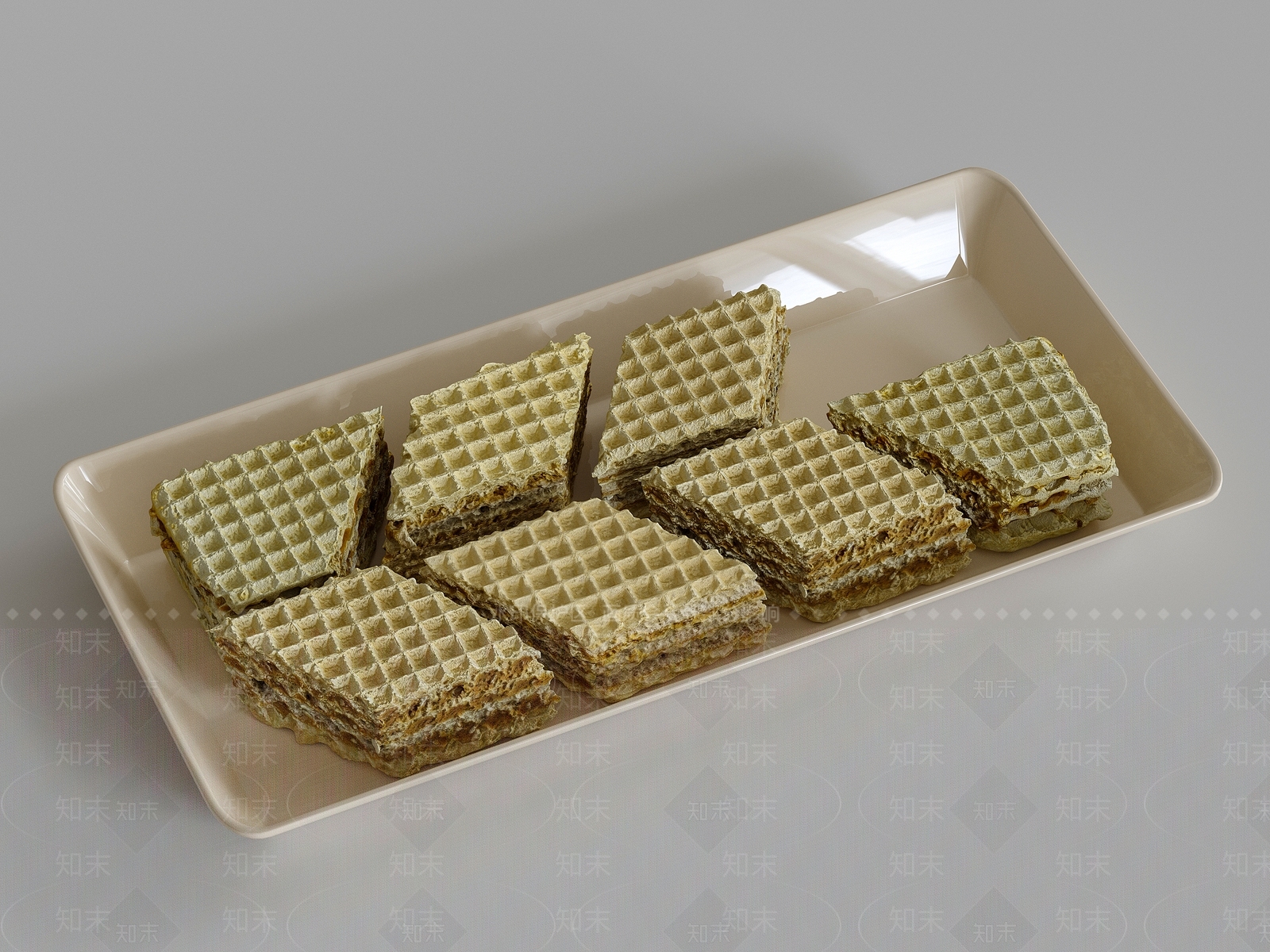 酒水食物3D模型下载【ID:1193075426】