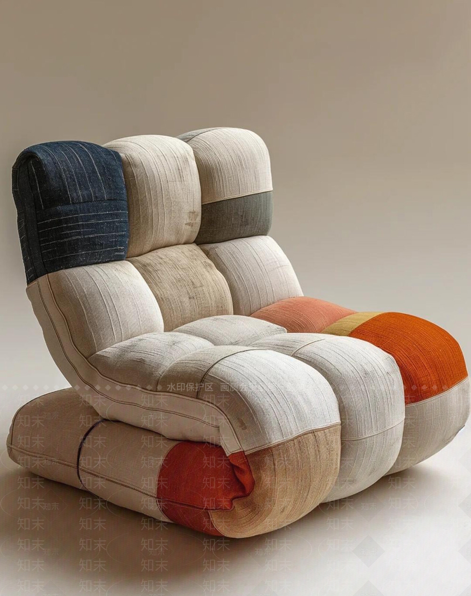 现代休闲椅3D模型下载【ID:1193085084】