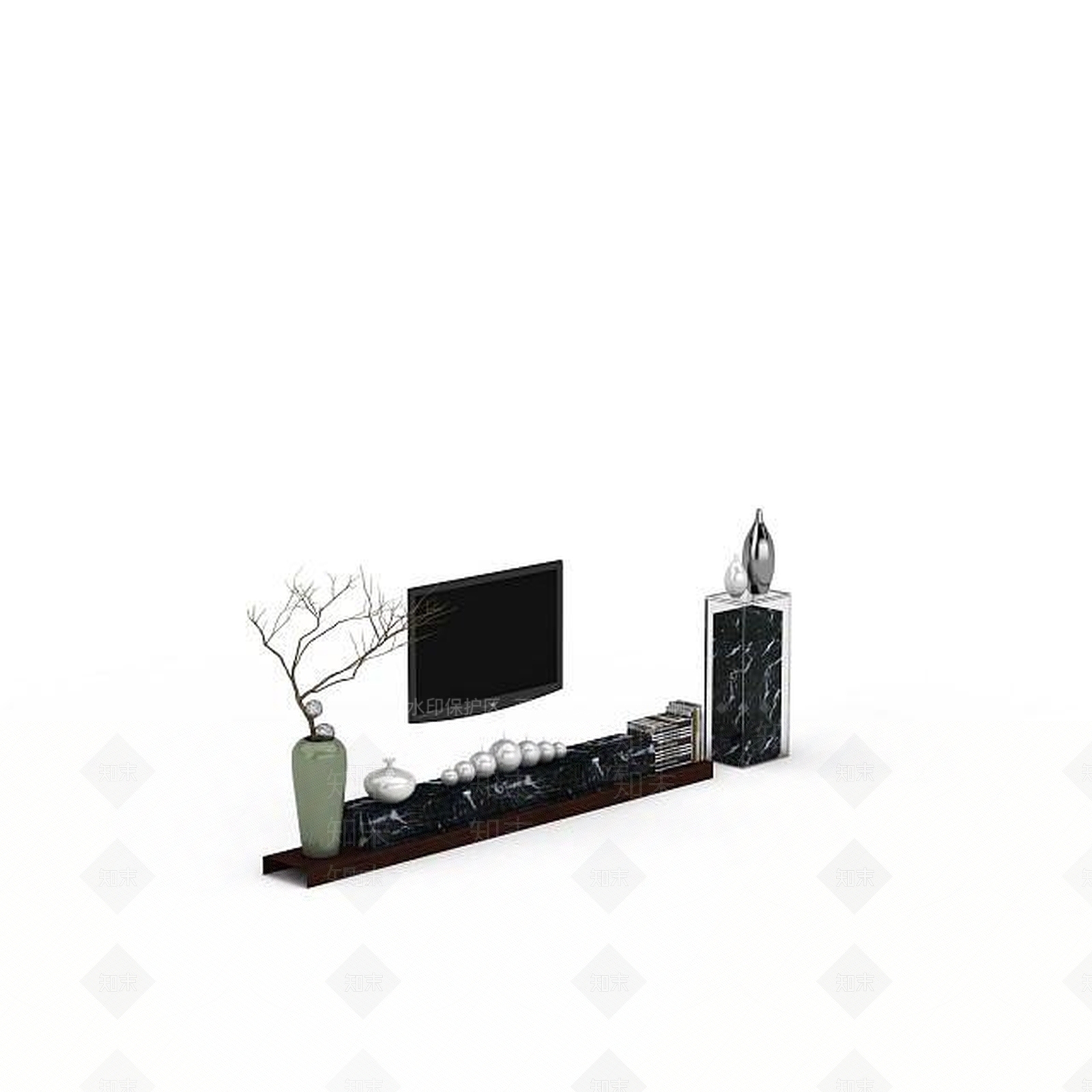 现代衣柜3D模型下载【ID:1193087349】