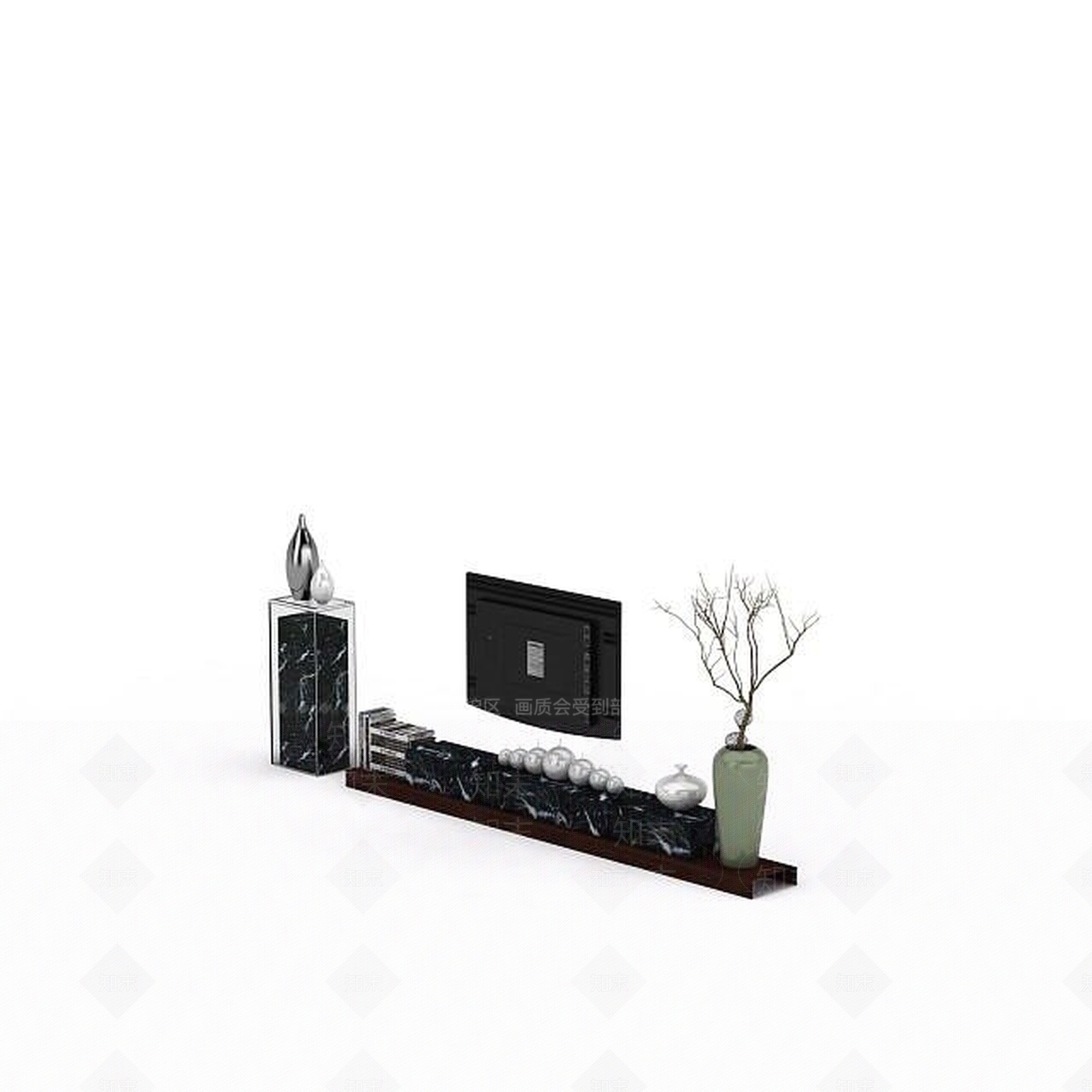 现代衣柜3D模型下载【ID:1193087349】