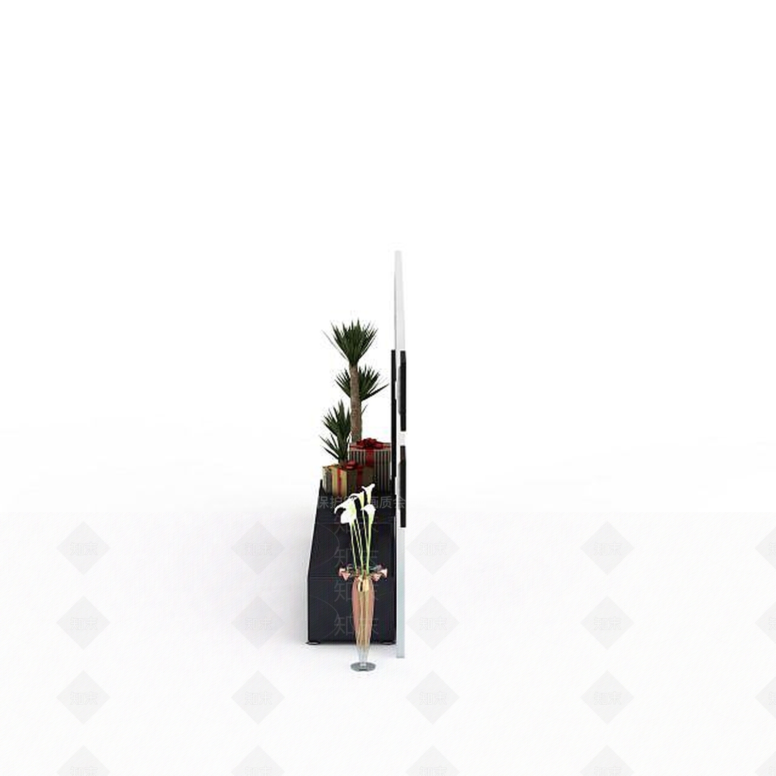 现代挂件3D模型下载【ID:1193087498】