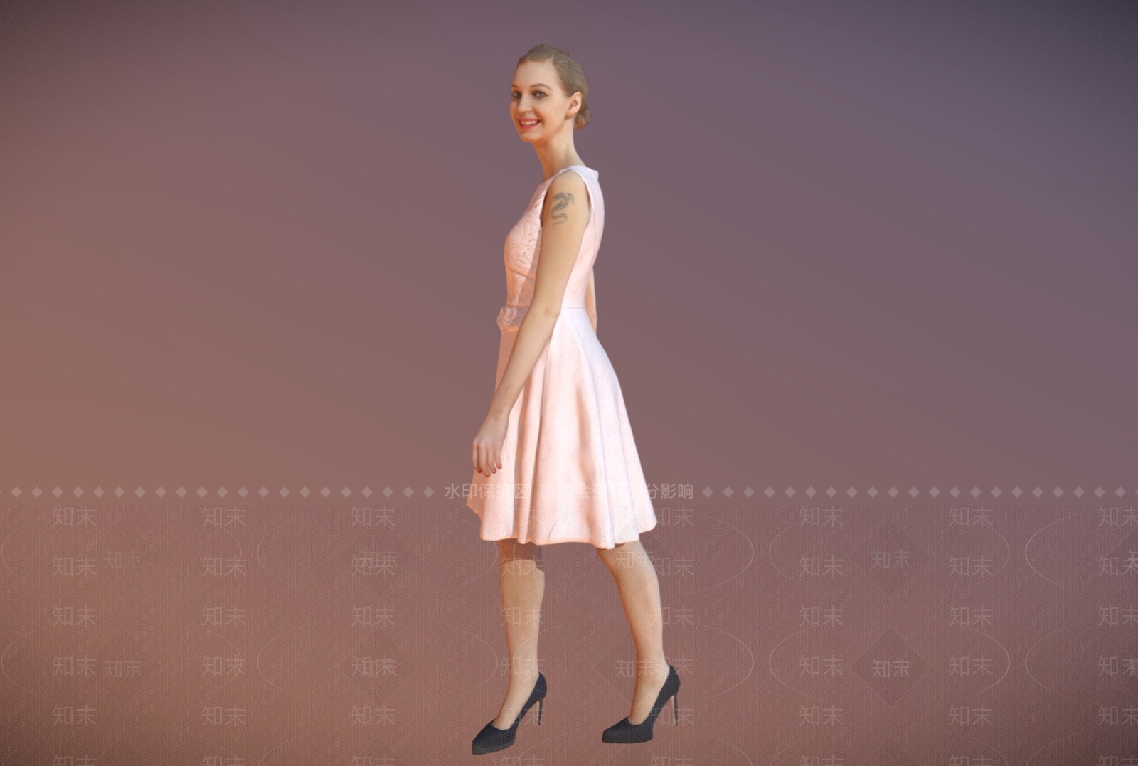 现代摆件组合3D模型下载【ID:1193087528】