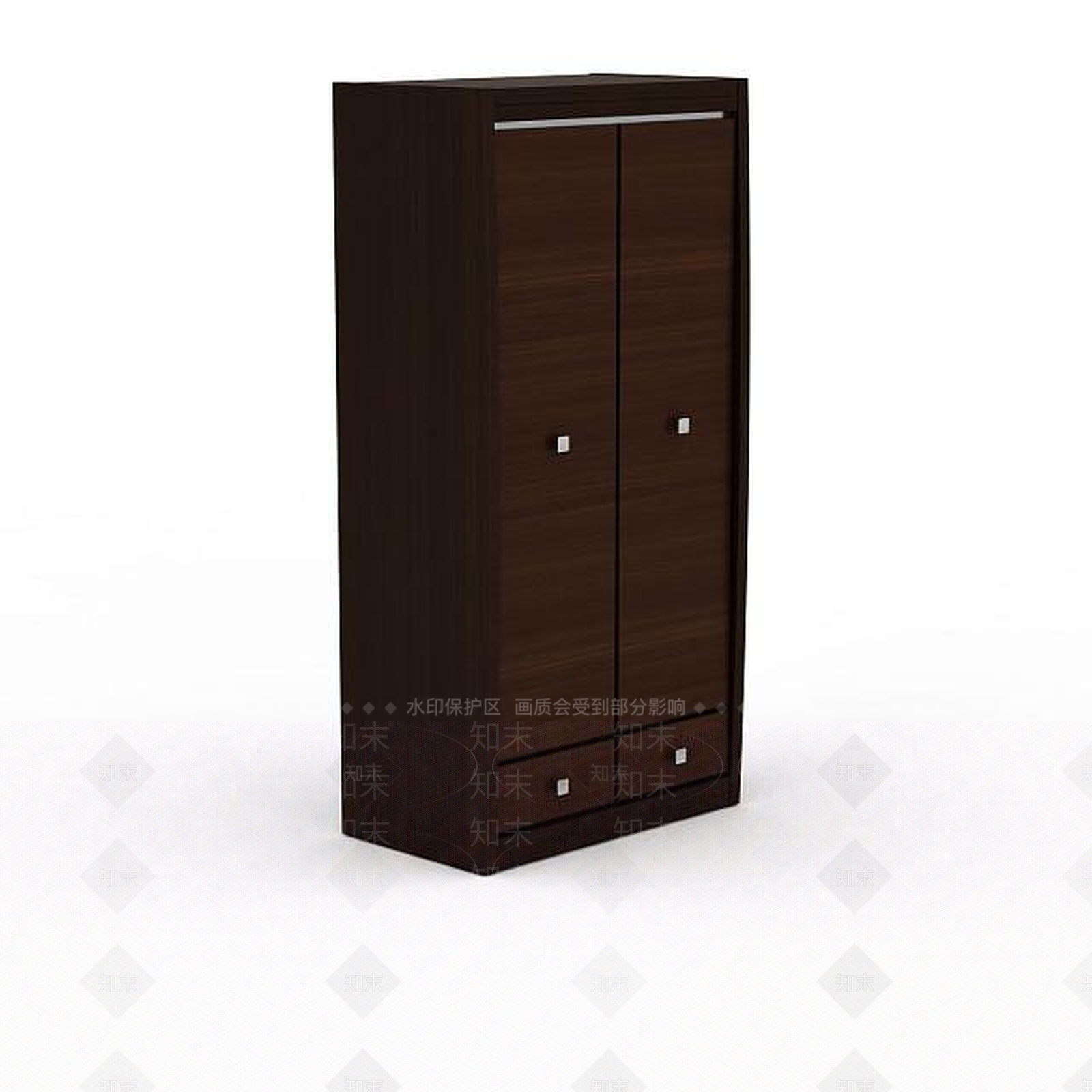 现代衣柜3D模型下载【ID:1193087649】