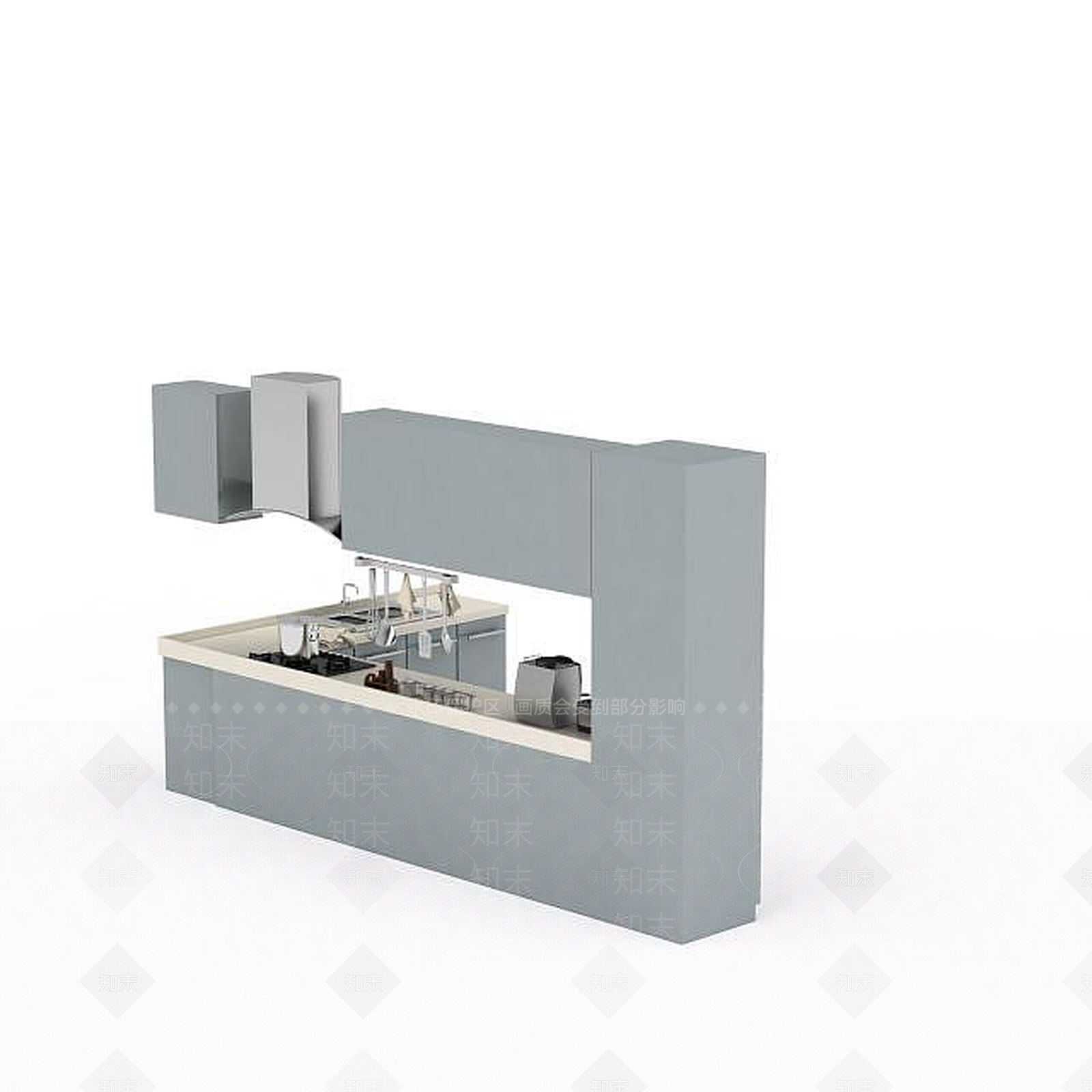 现代厨具3D模型下载【ID:1193087911】